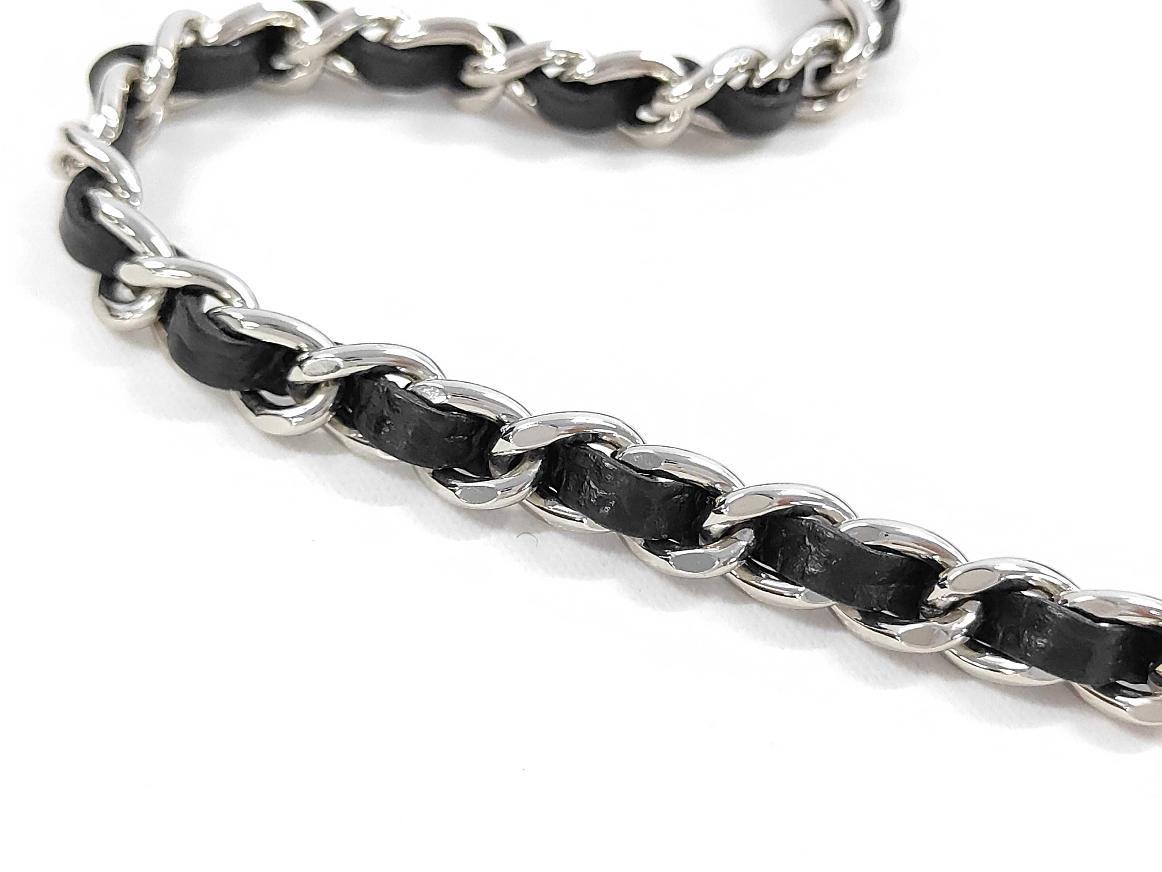 Caviar Skin Chain Wallet Shoulder Bag — view 5