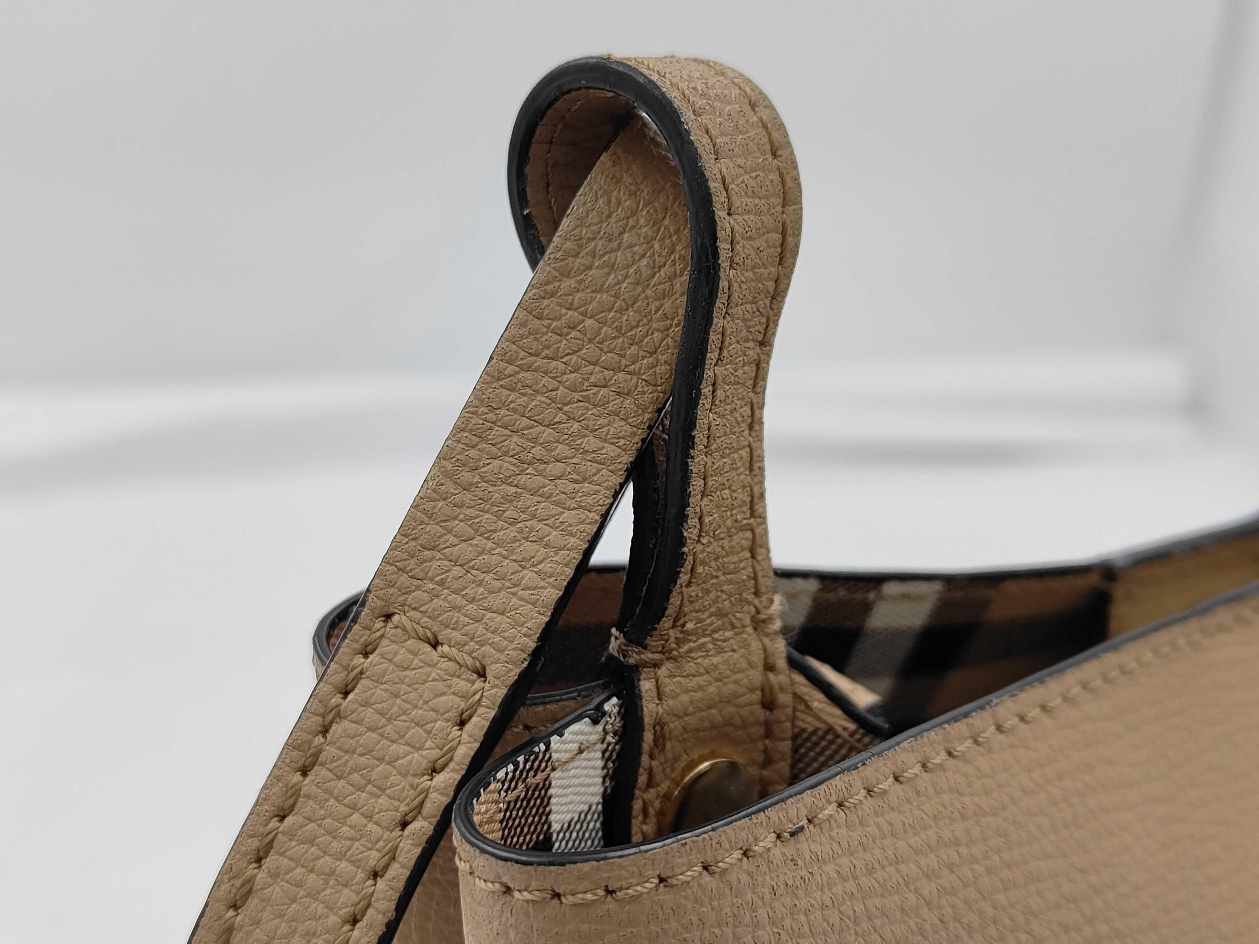 Shoulder Bag Leather Beige Shoulder Bag — view 5