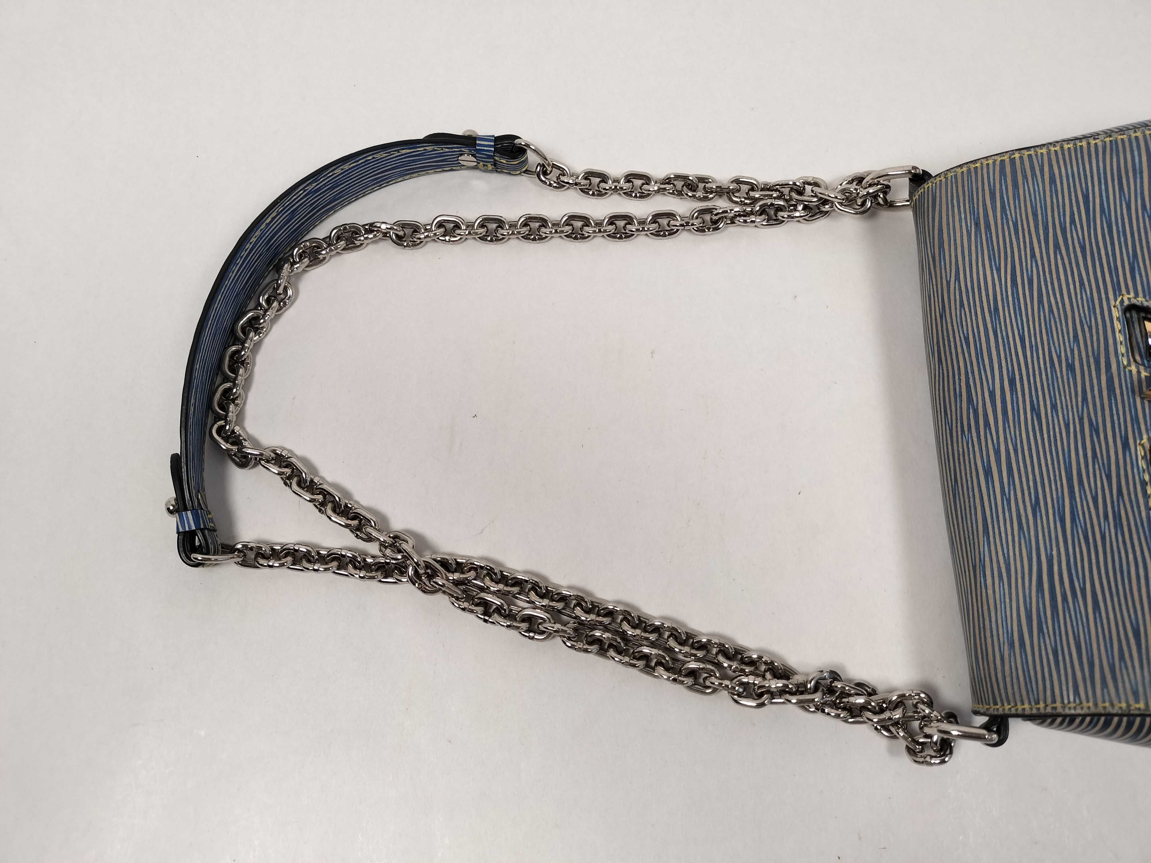 Epi Leather Denim Twist PM Chain Shoulder Bag — view 3