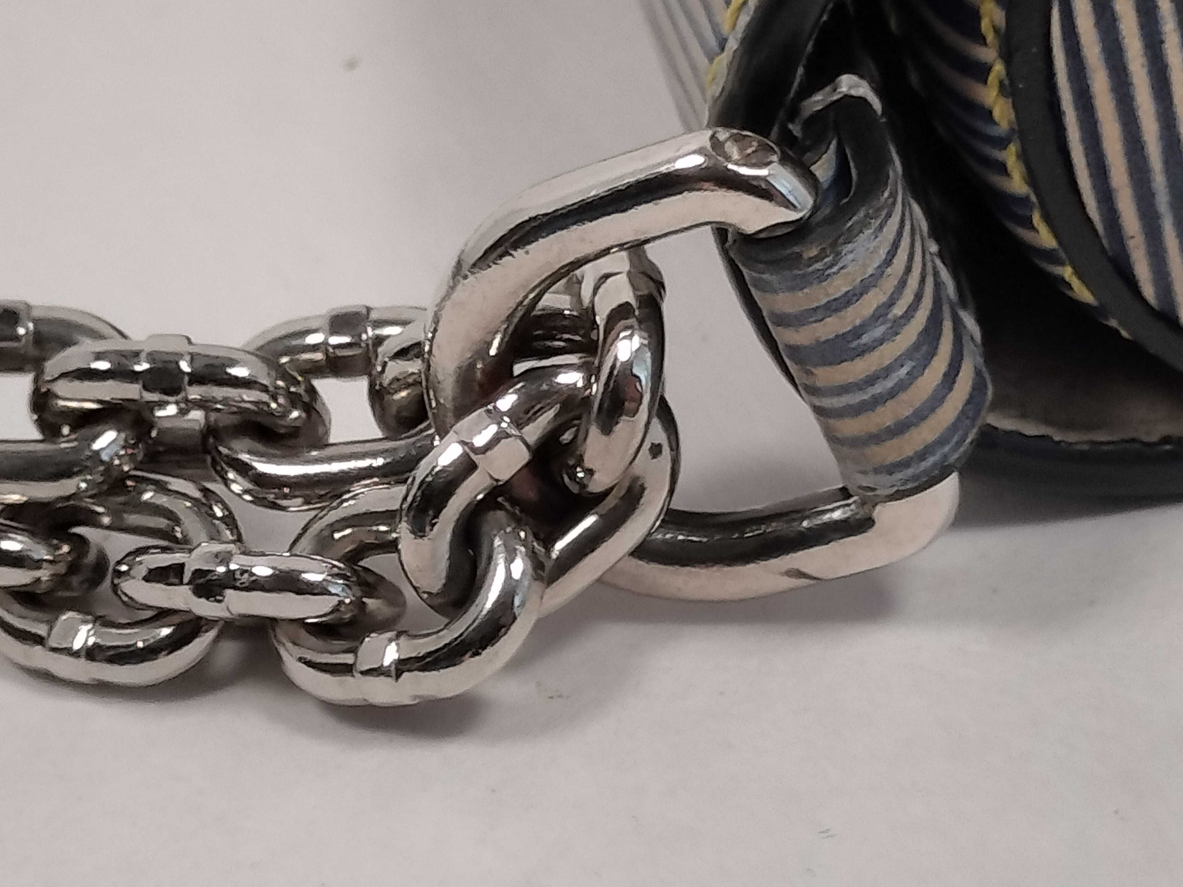 Epi Leather Denim Twist PM Chain Shoulder Bag — view 5