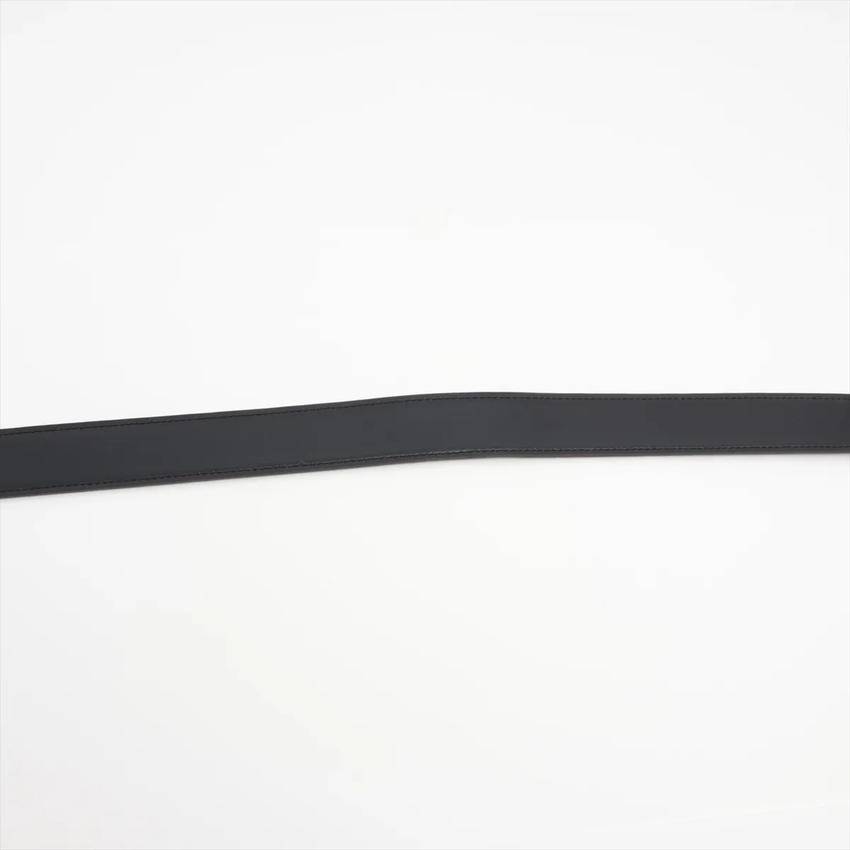 U:2022 Belt 90 Leather Navy x Black — view 4