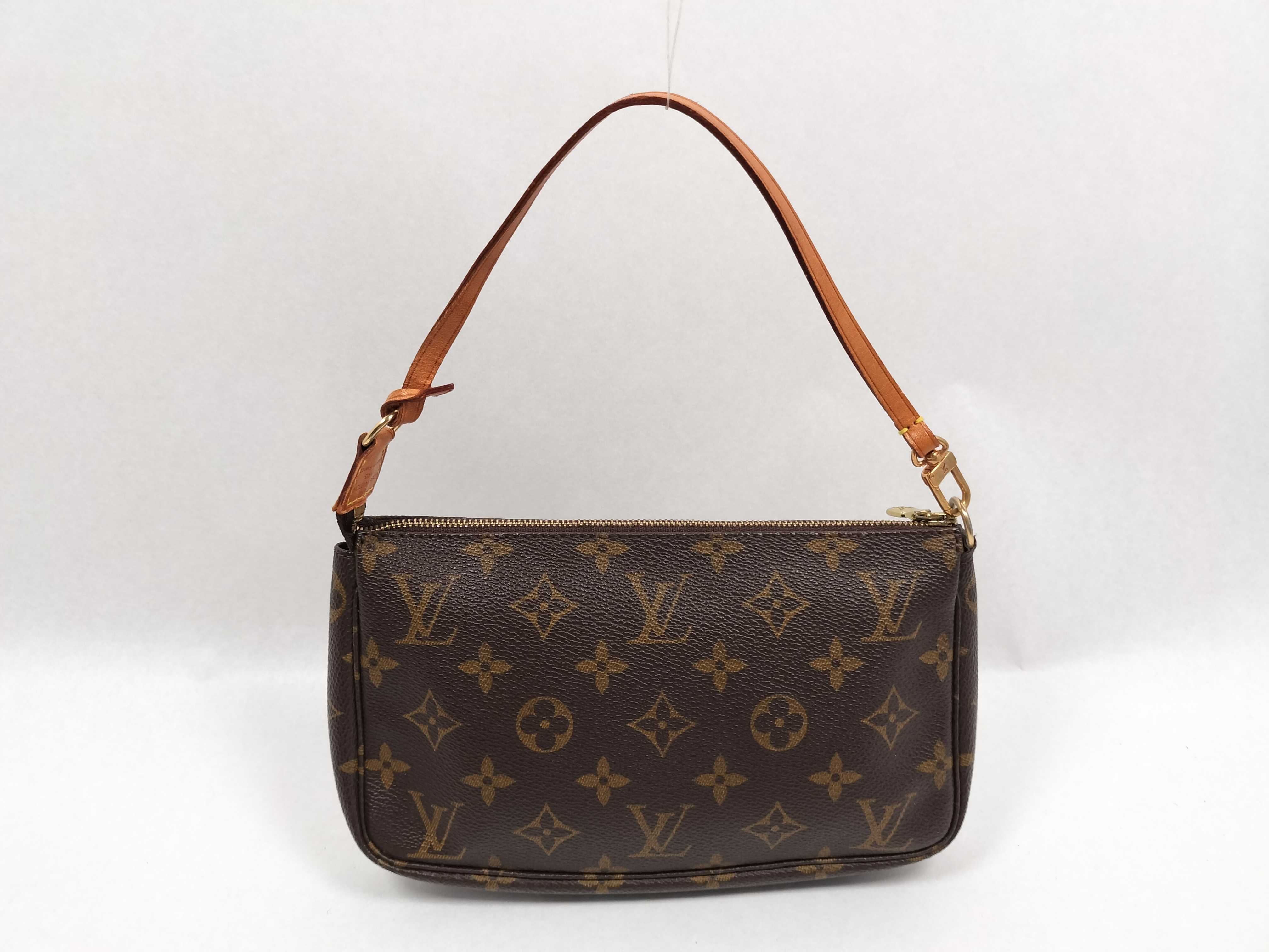 Monogram Pochette Accessoires M51980 Brown AR0051 Pouch