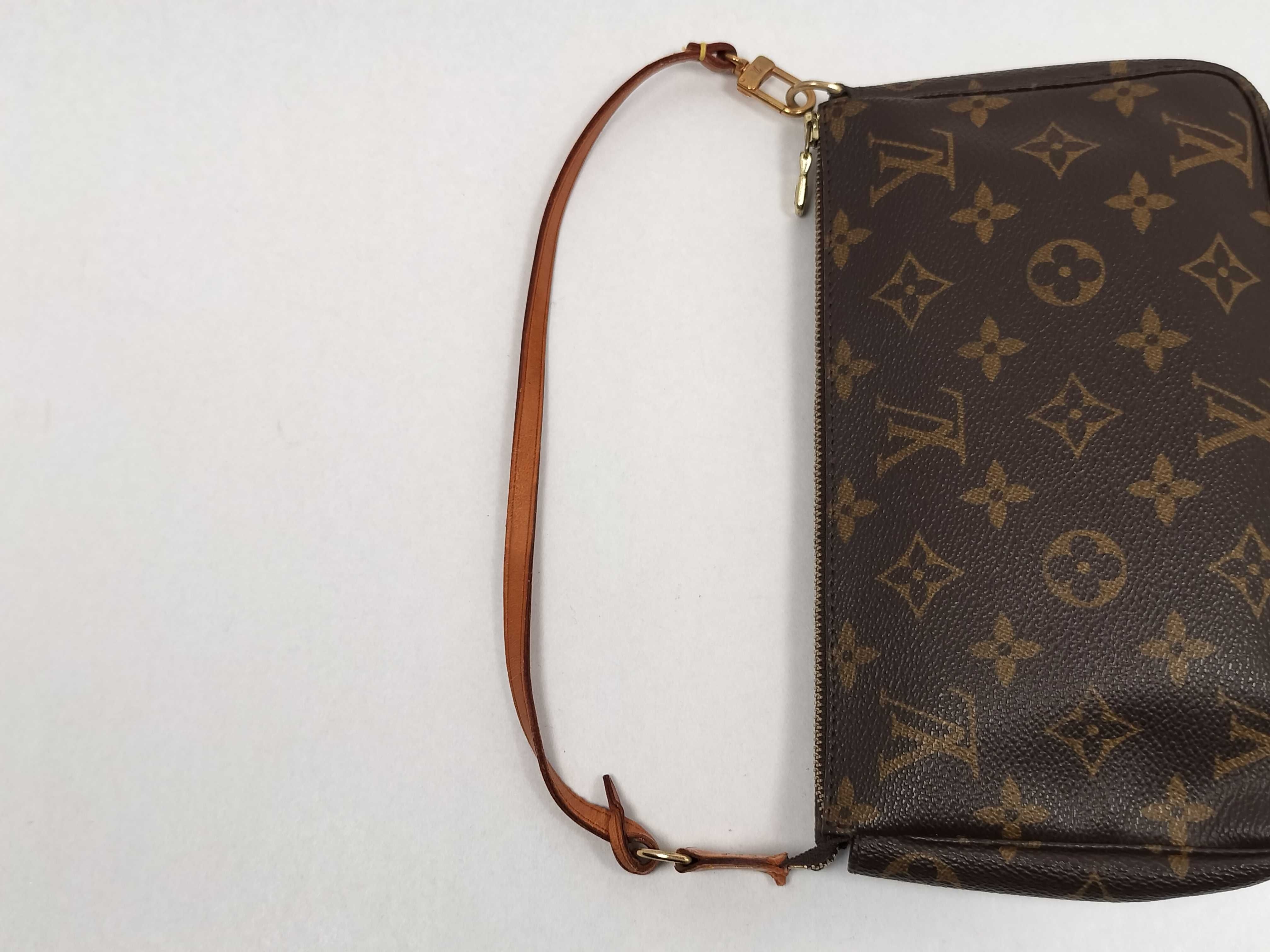 Monogram Pochette Accessoires M51980 Brown AR0051 Pouch — view 3