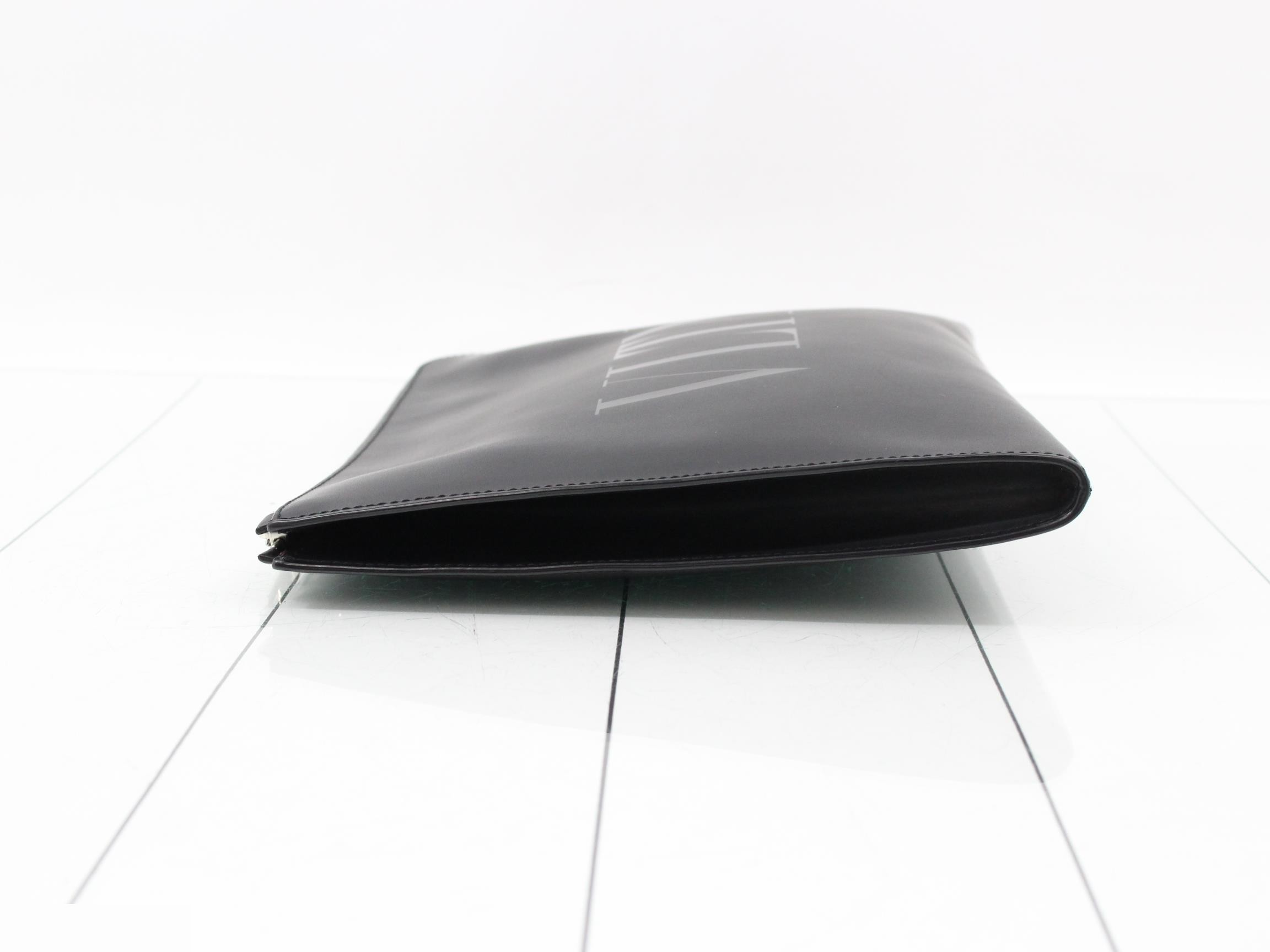 Leather clutch bag — view 4