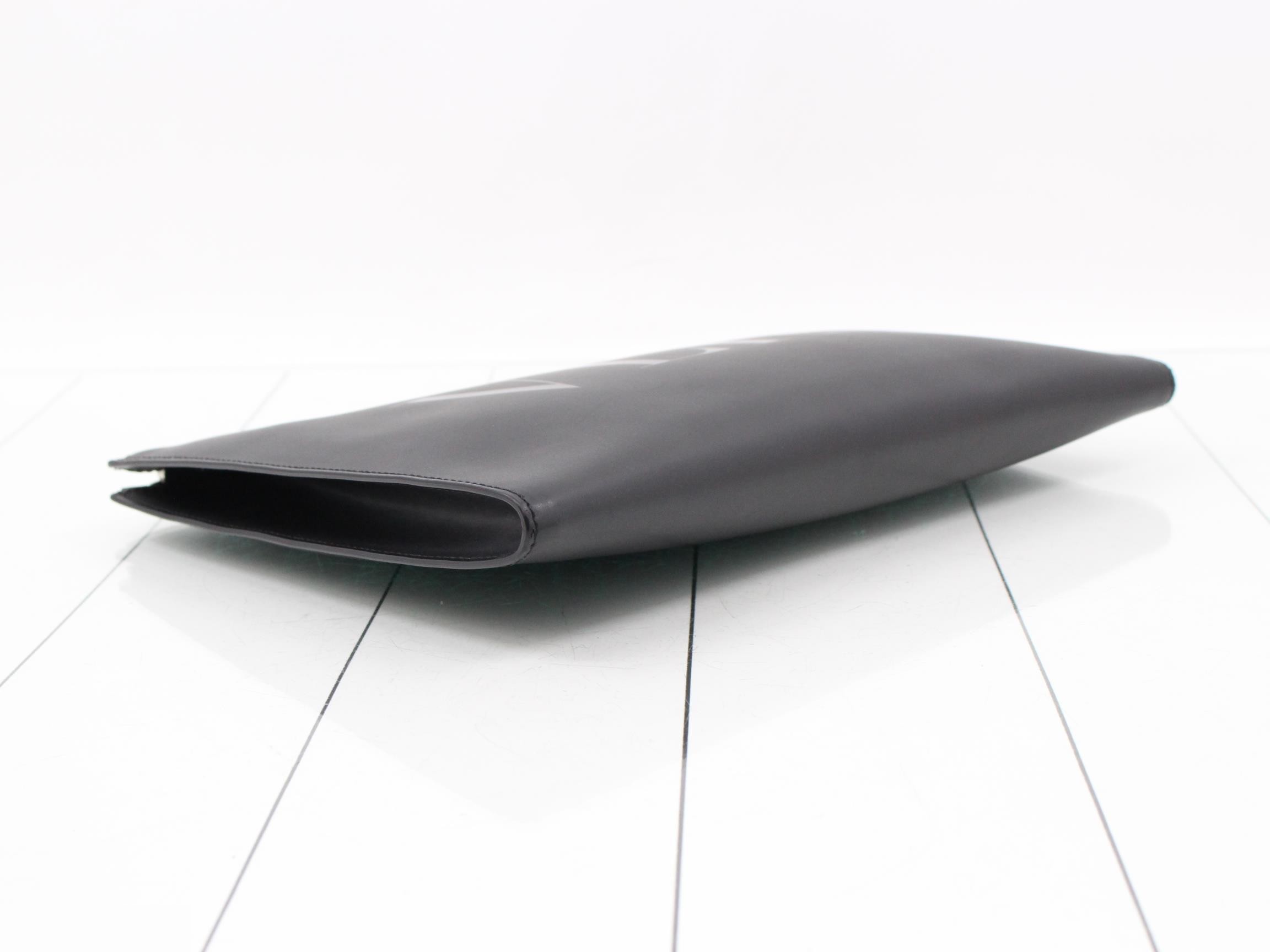 Leather clutch bag — view 5
