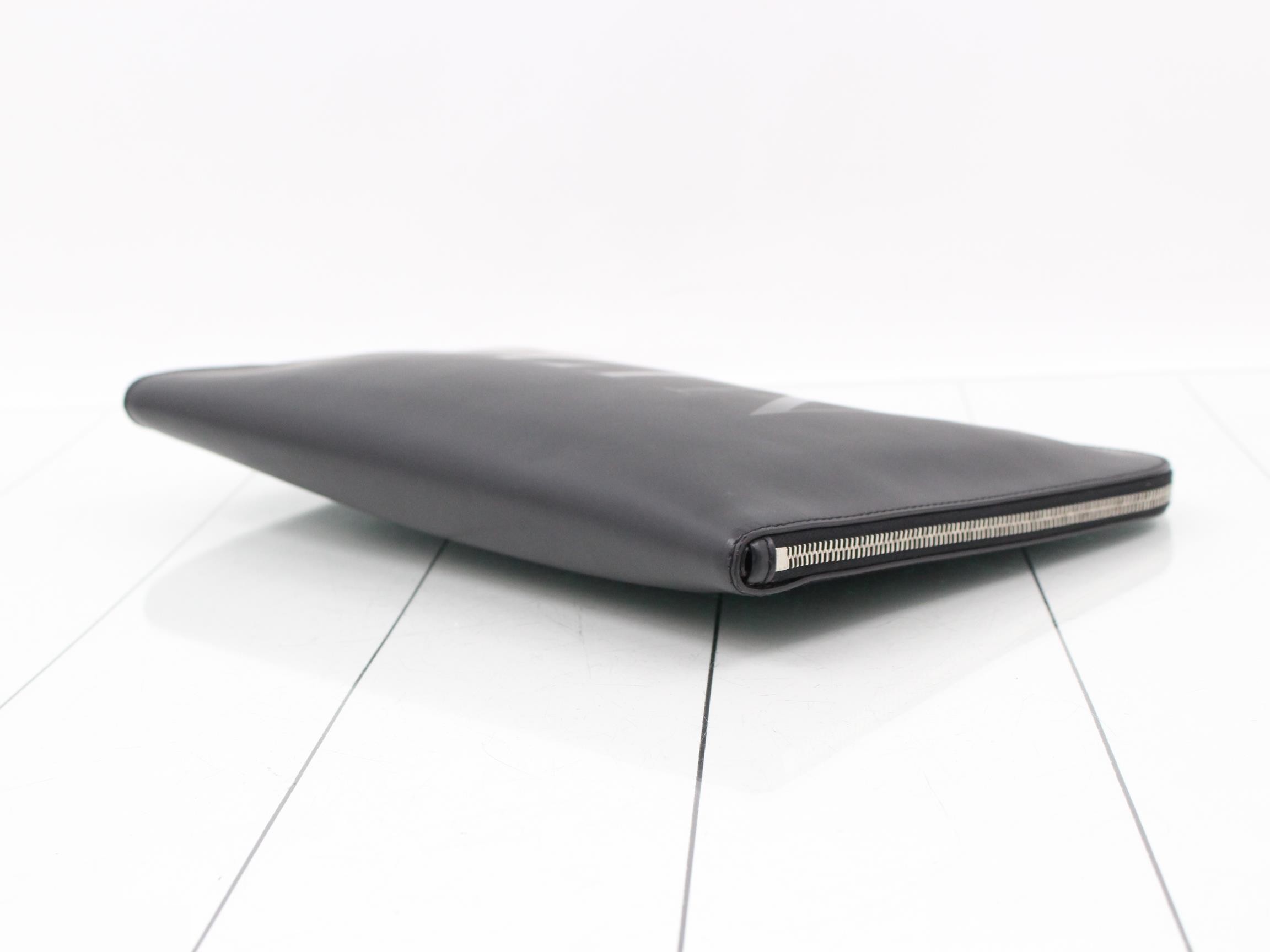 Leather clutch bag — view 6
