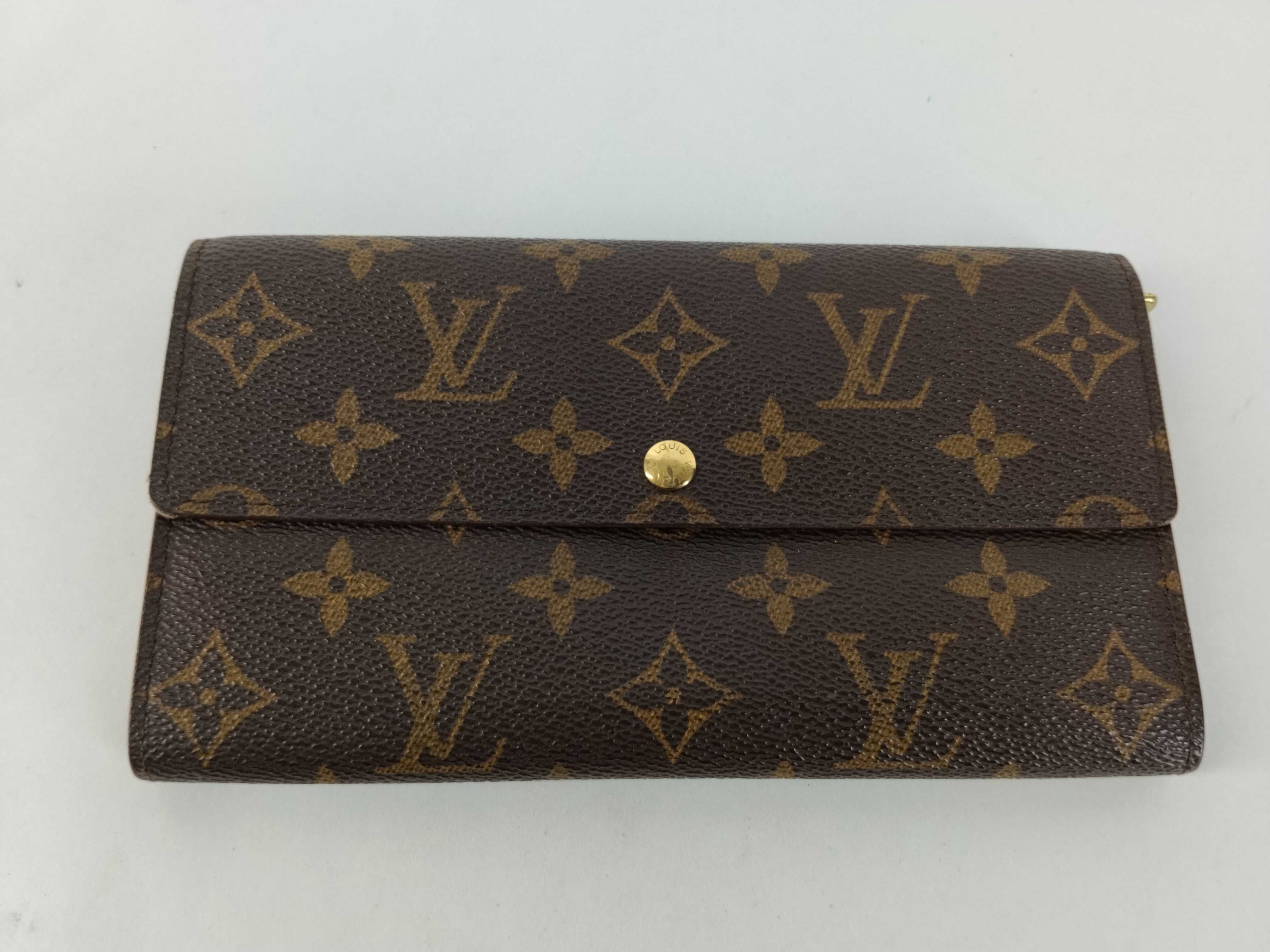 Monogram Louis Vuitton Monogram Long Wallet
