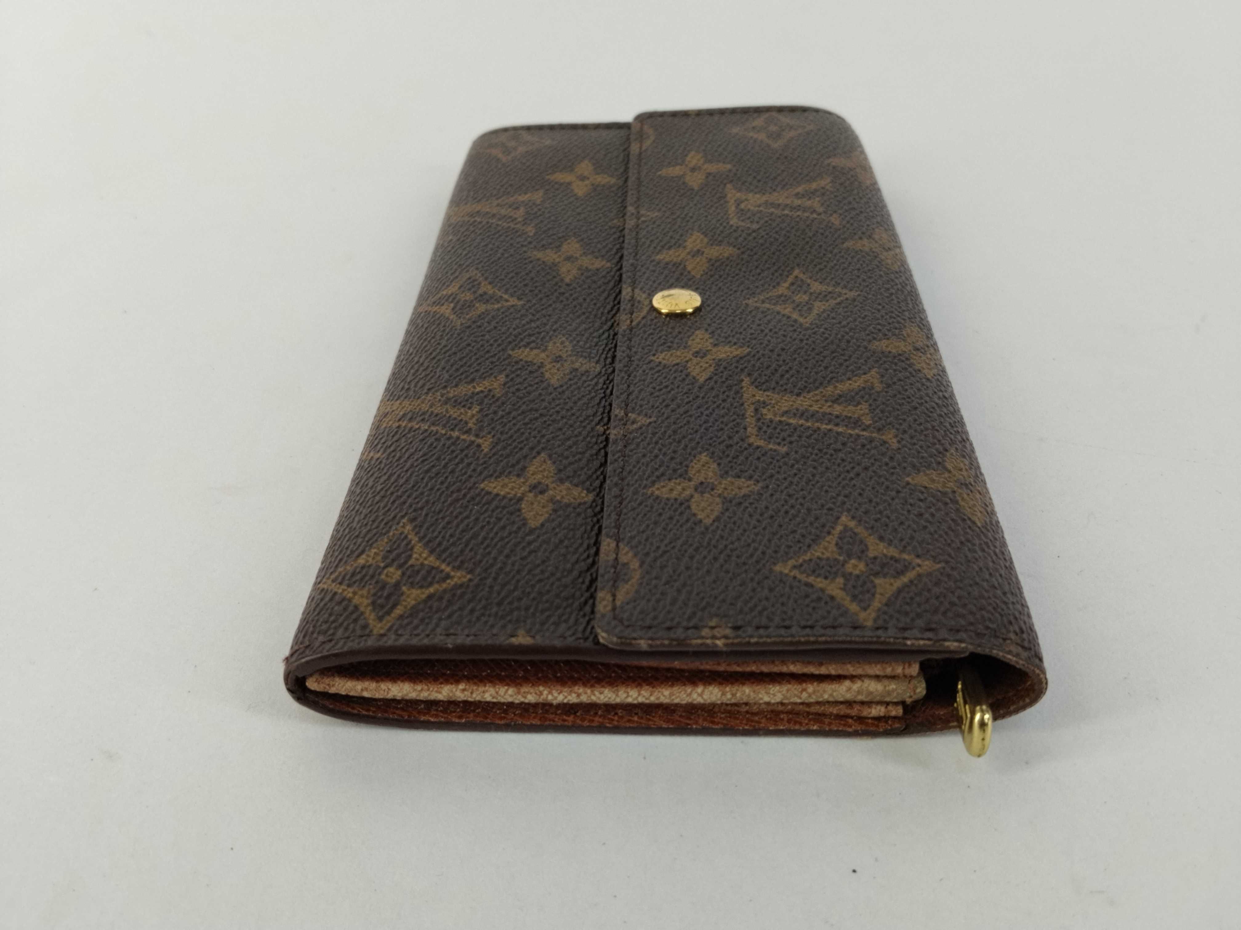 Monogram Louis Vuitton Monogram Long Wallet — view 6