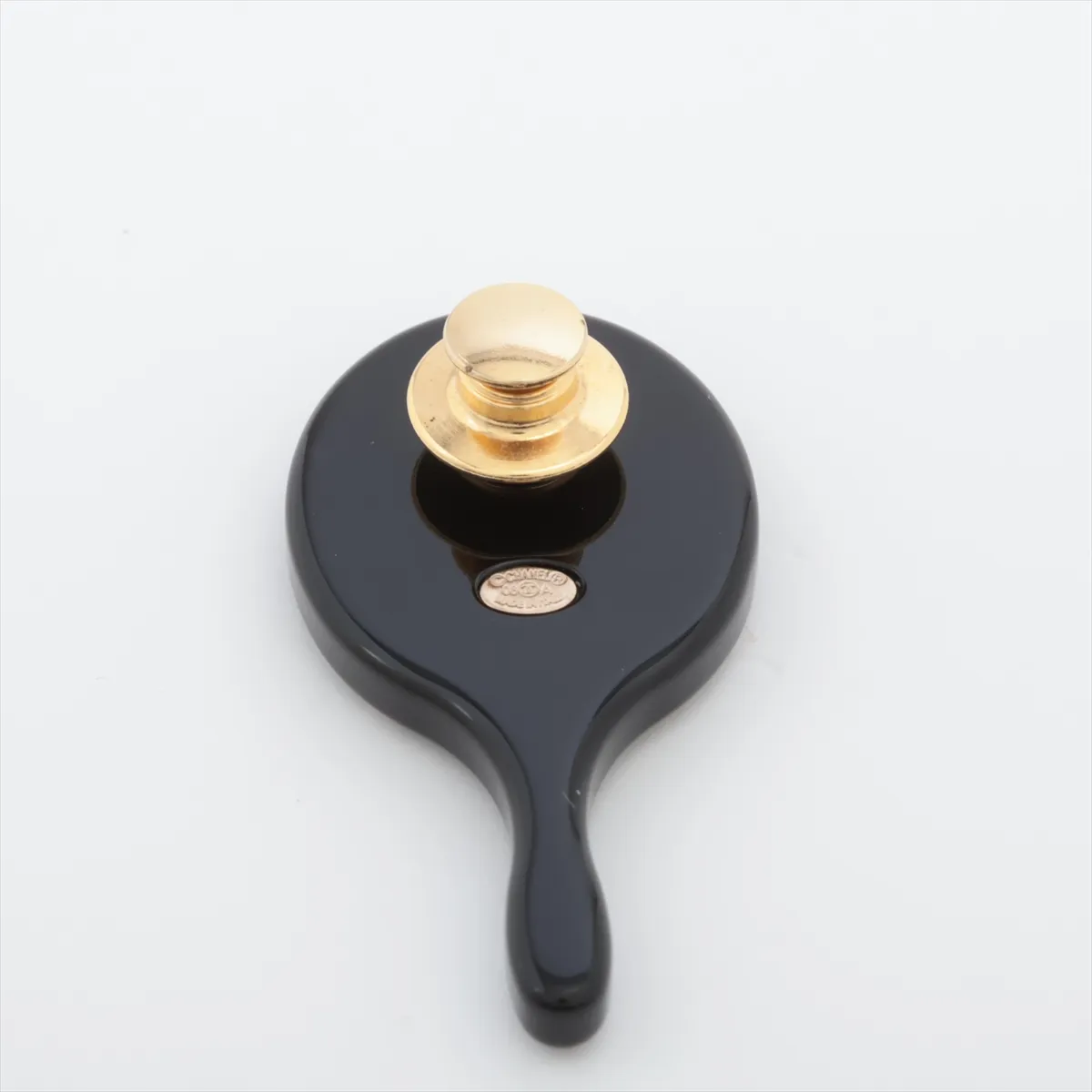 Cocomark 08A Brooch Plastic x Rhinestone Black — view 2