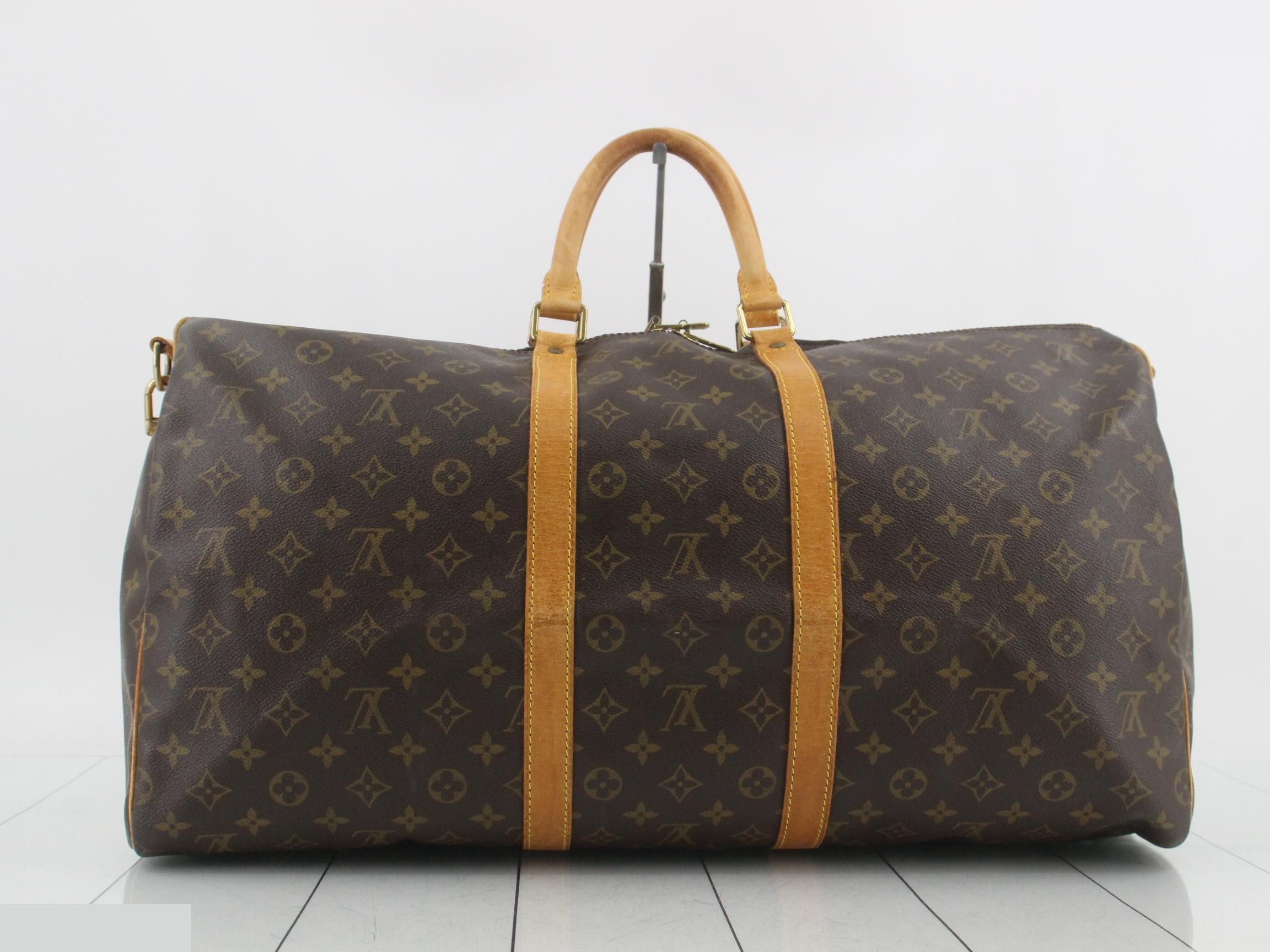 Keepall 55 Bandoulière Brown — view 2