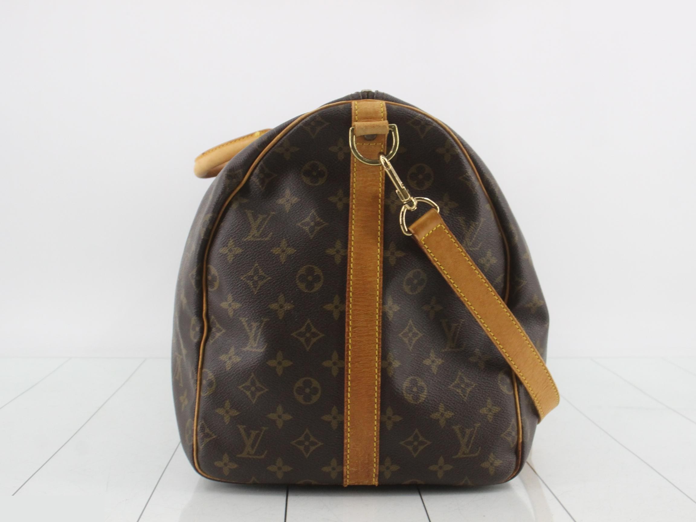 Keepall 55 Bandoulière Brown — view 4