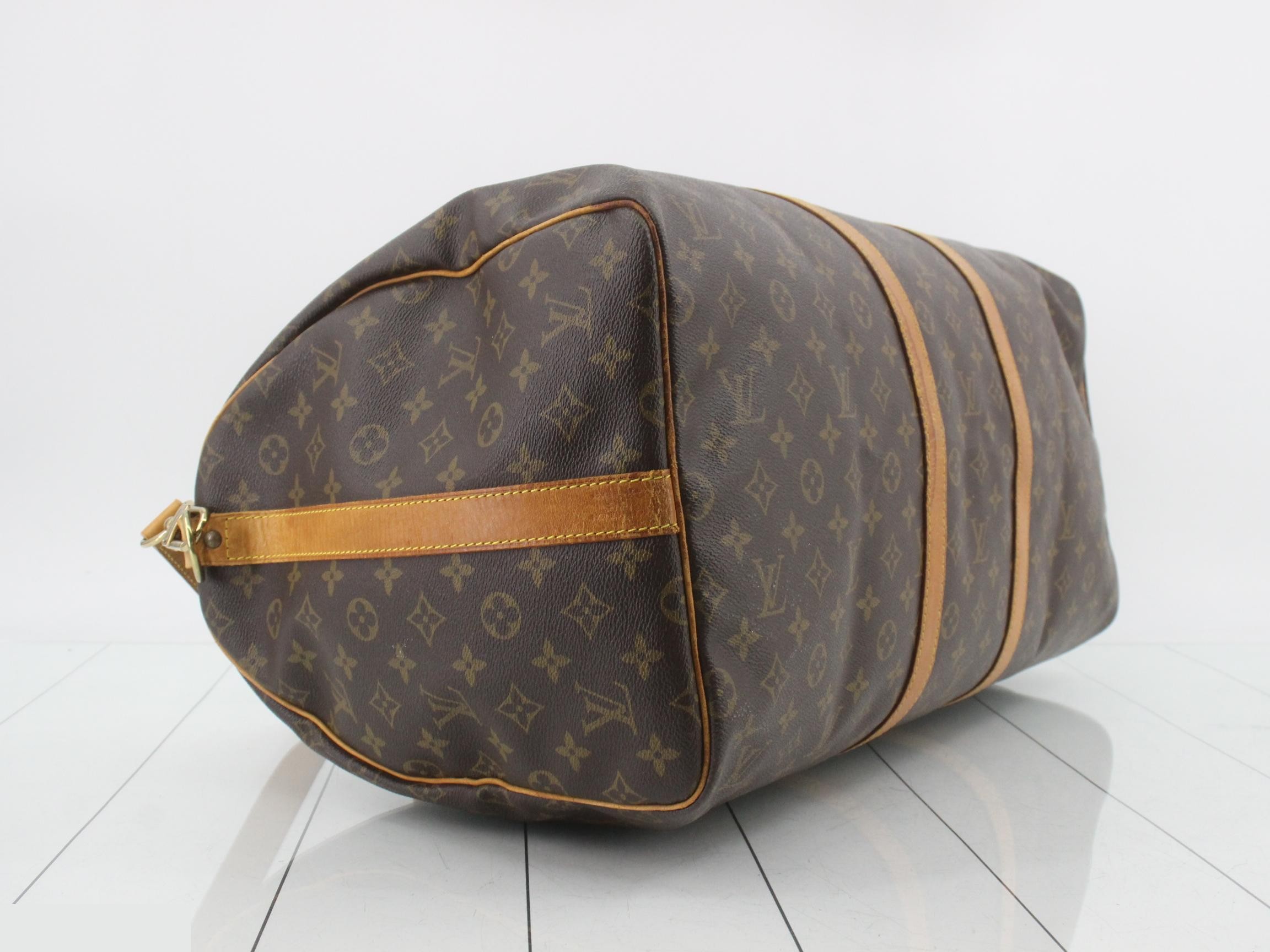 Keepall 55 Bandoulière Brown — view 5