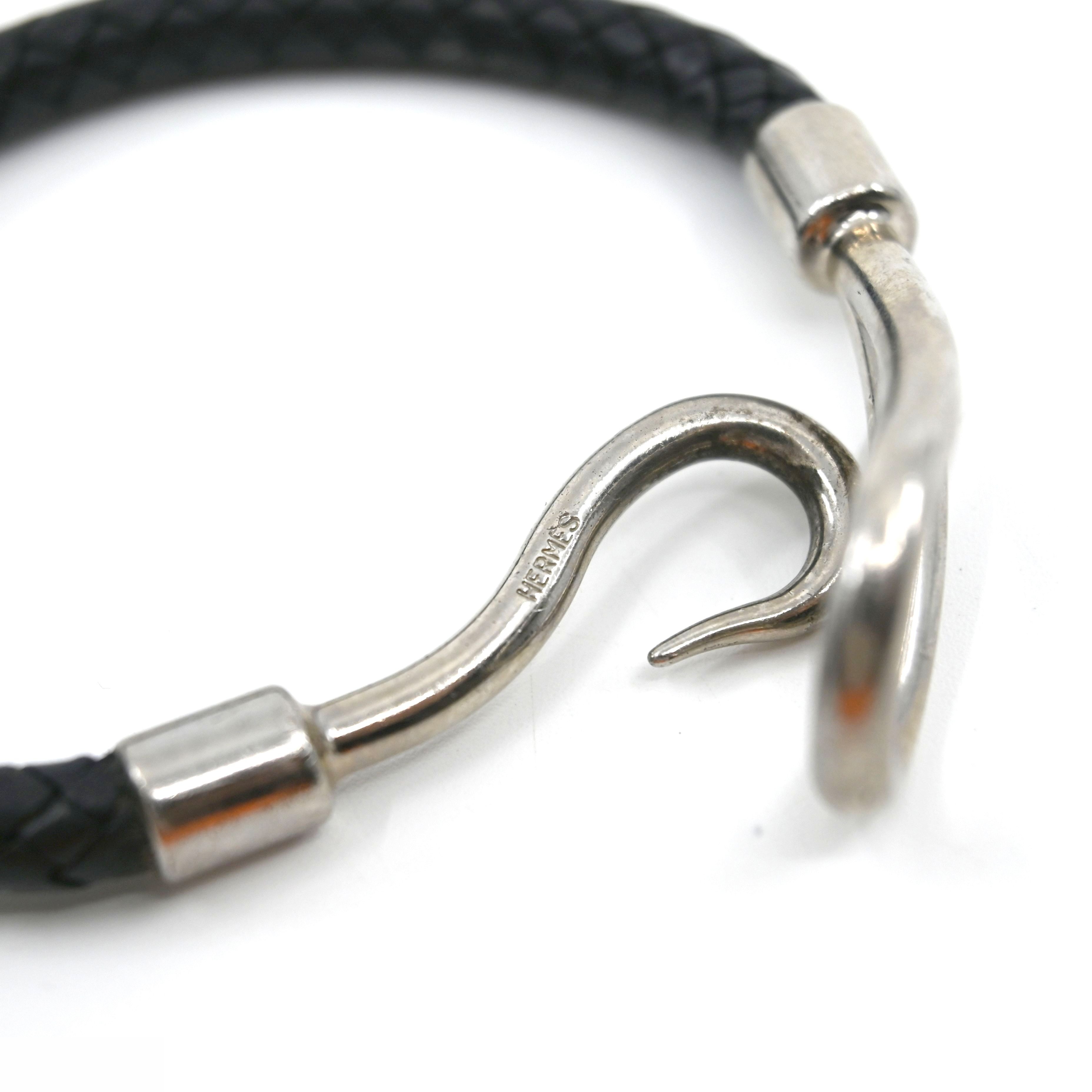 Leather bracelet, jumbo bracelet, wrist circumference approximately 16 cm — view 2