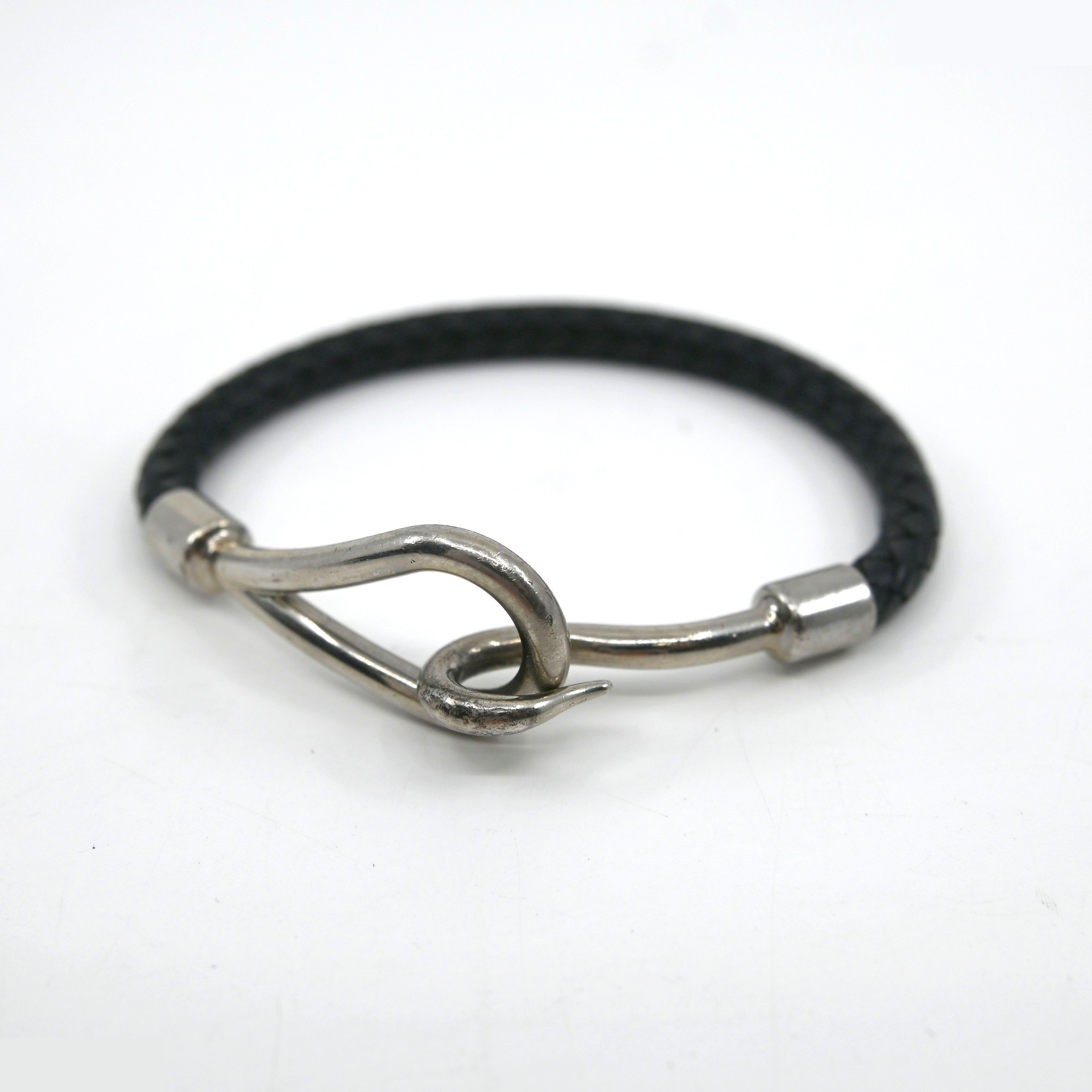 Leather bracelet, jumbo bracelet, wrist circumference approximately 16 cm — view 3