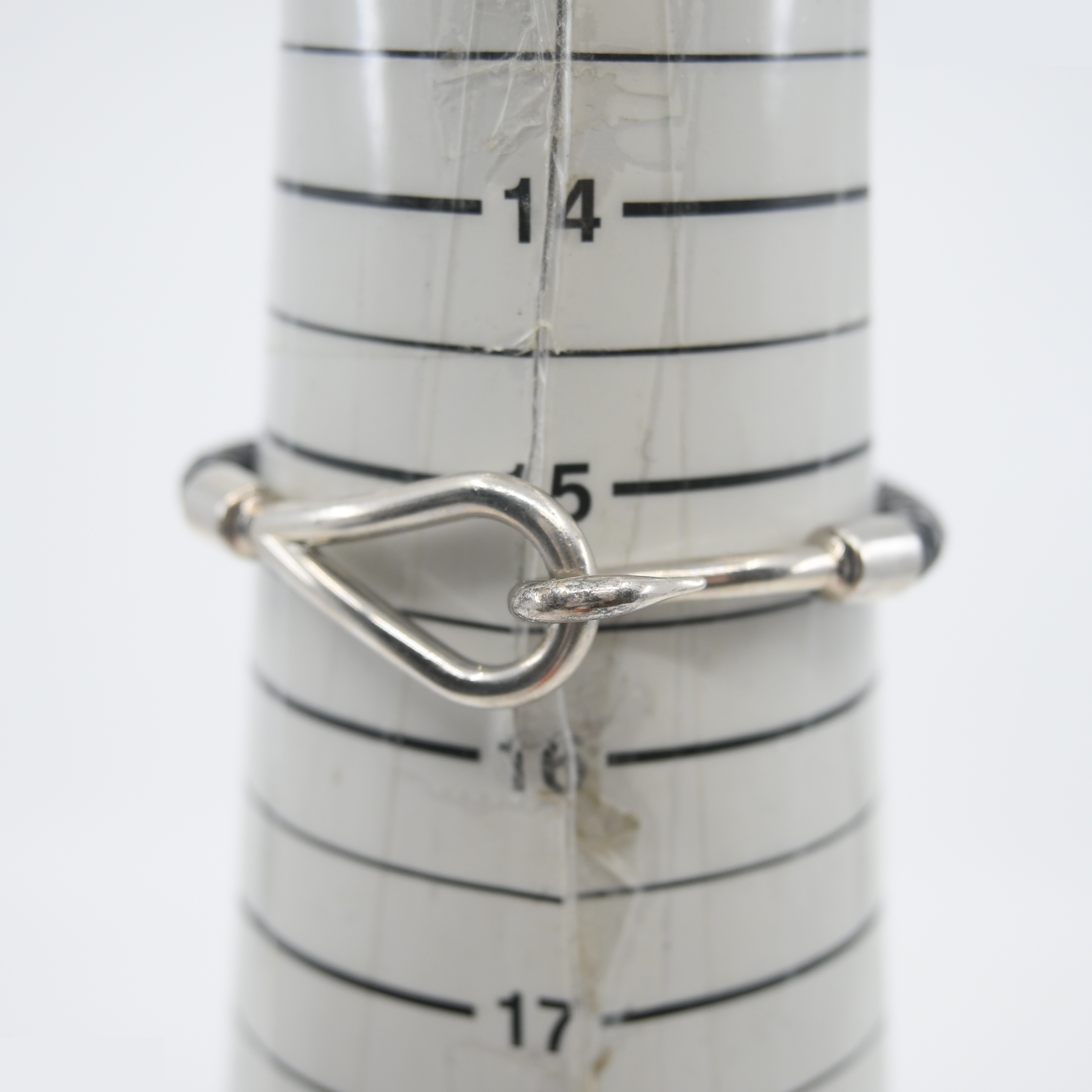 Leather bracelet, jumbo bracelet, wrist circumference approximately 16 cm — view 4