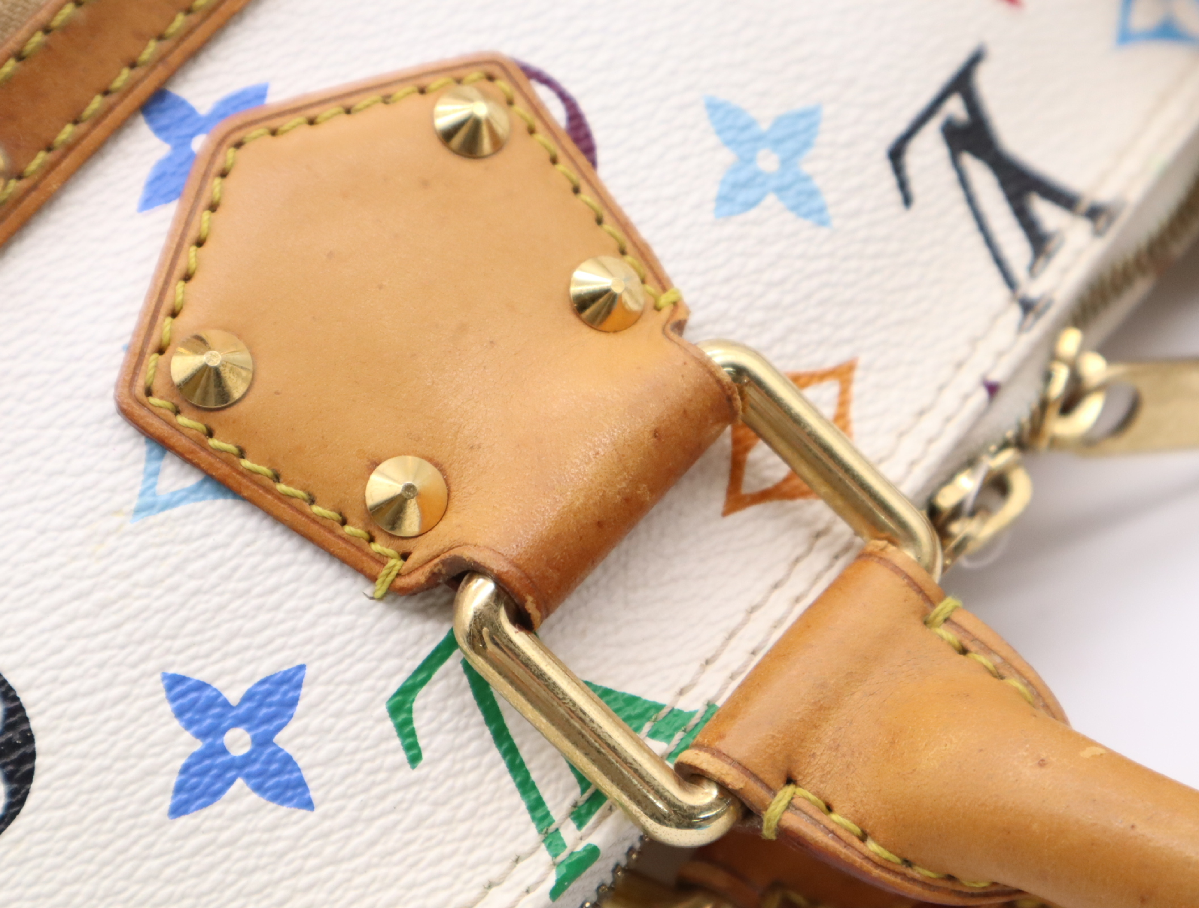 M92647 Multicolor Alma Blanc Handbag — view 9