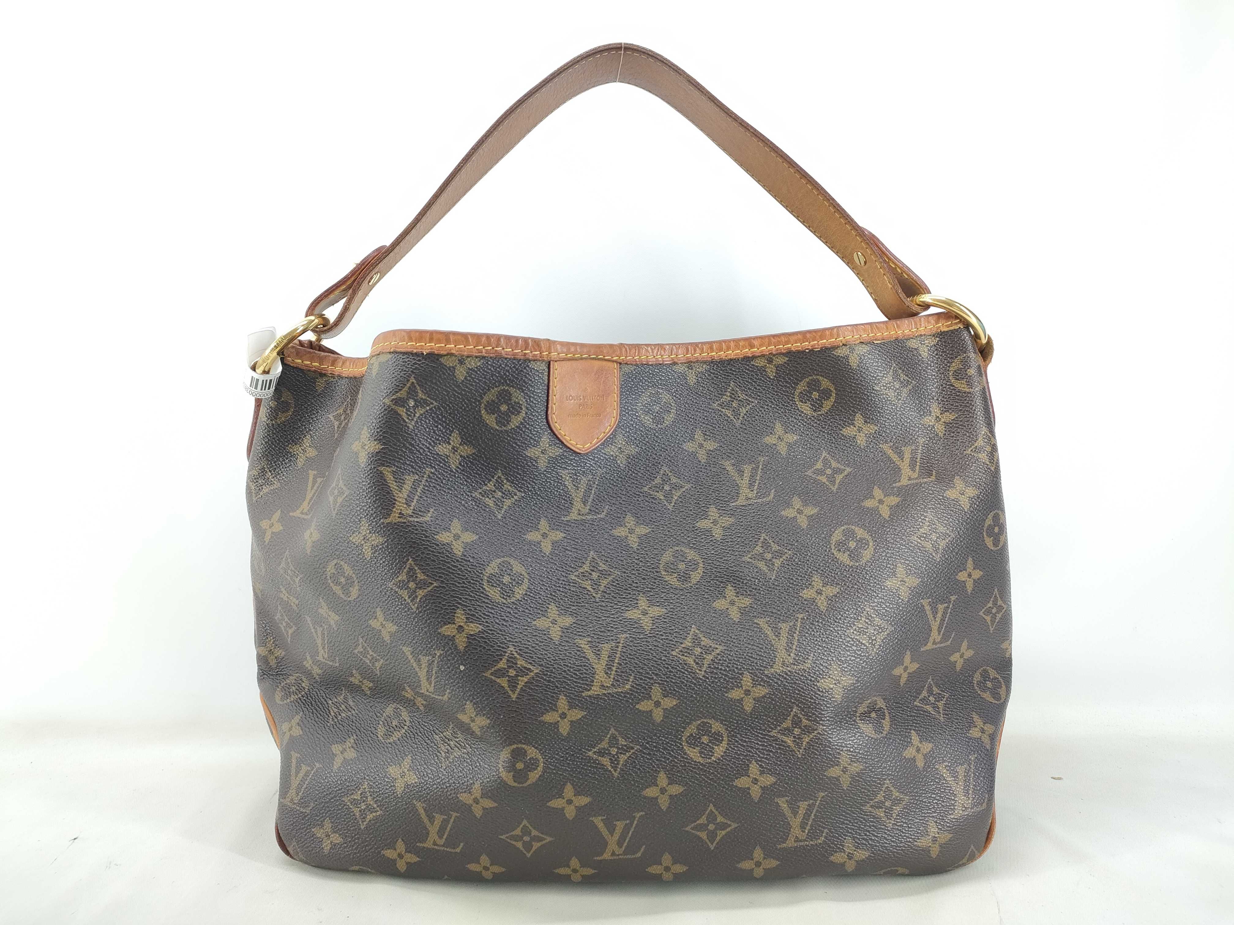 Monogram ID- Canvas Monogram Delightful MM M40353 FL4123 Brown TR2120 Shoulder Bag