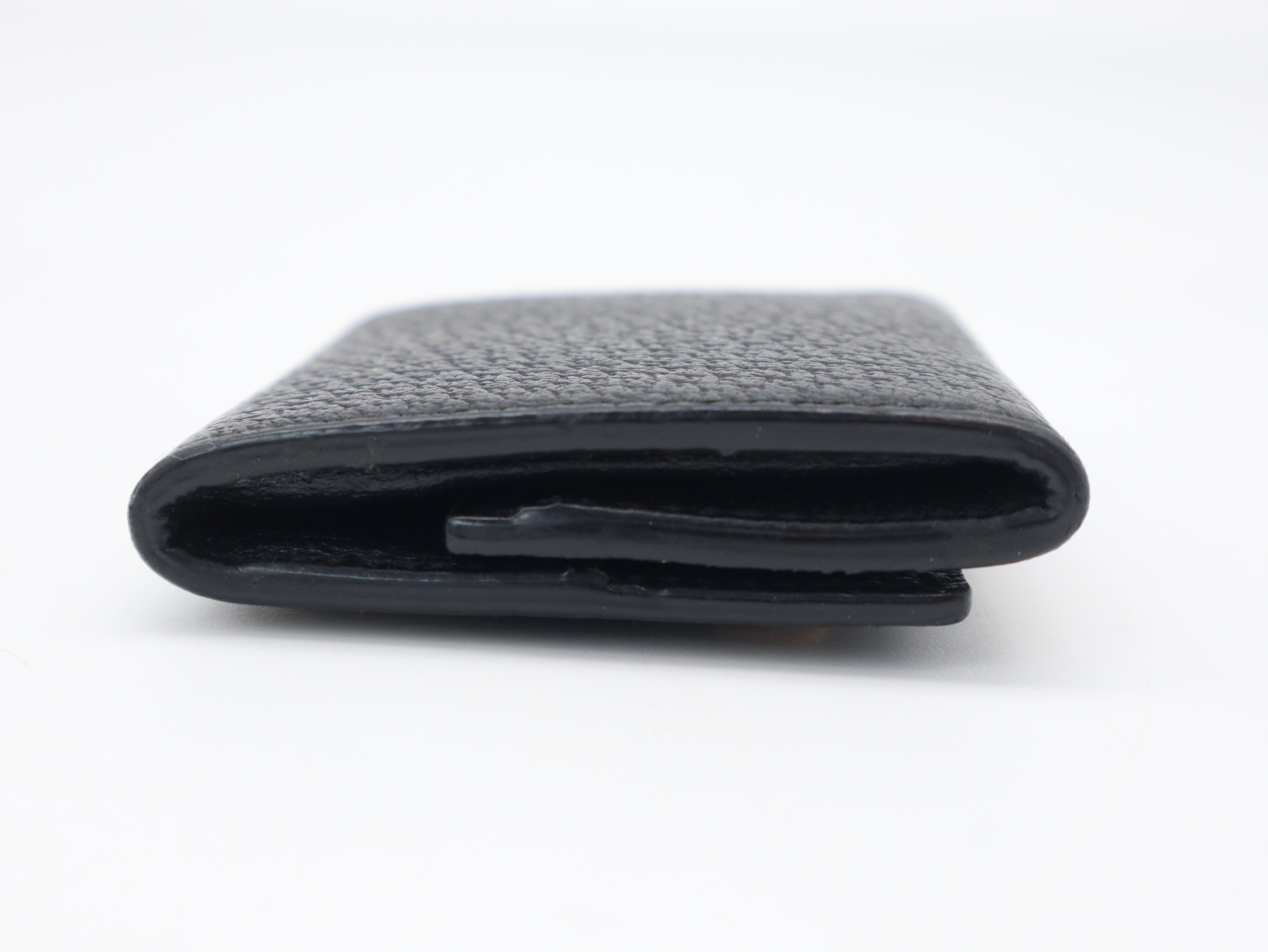 473959GG Marmont Leather Black Coin Case with Box and Dust Bag — view 6