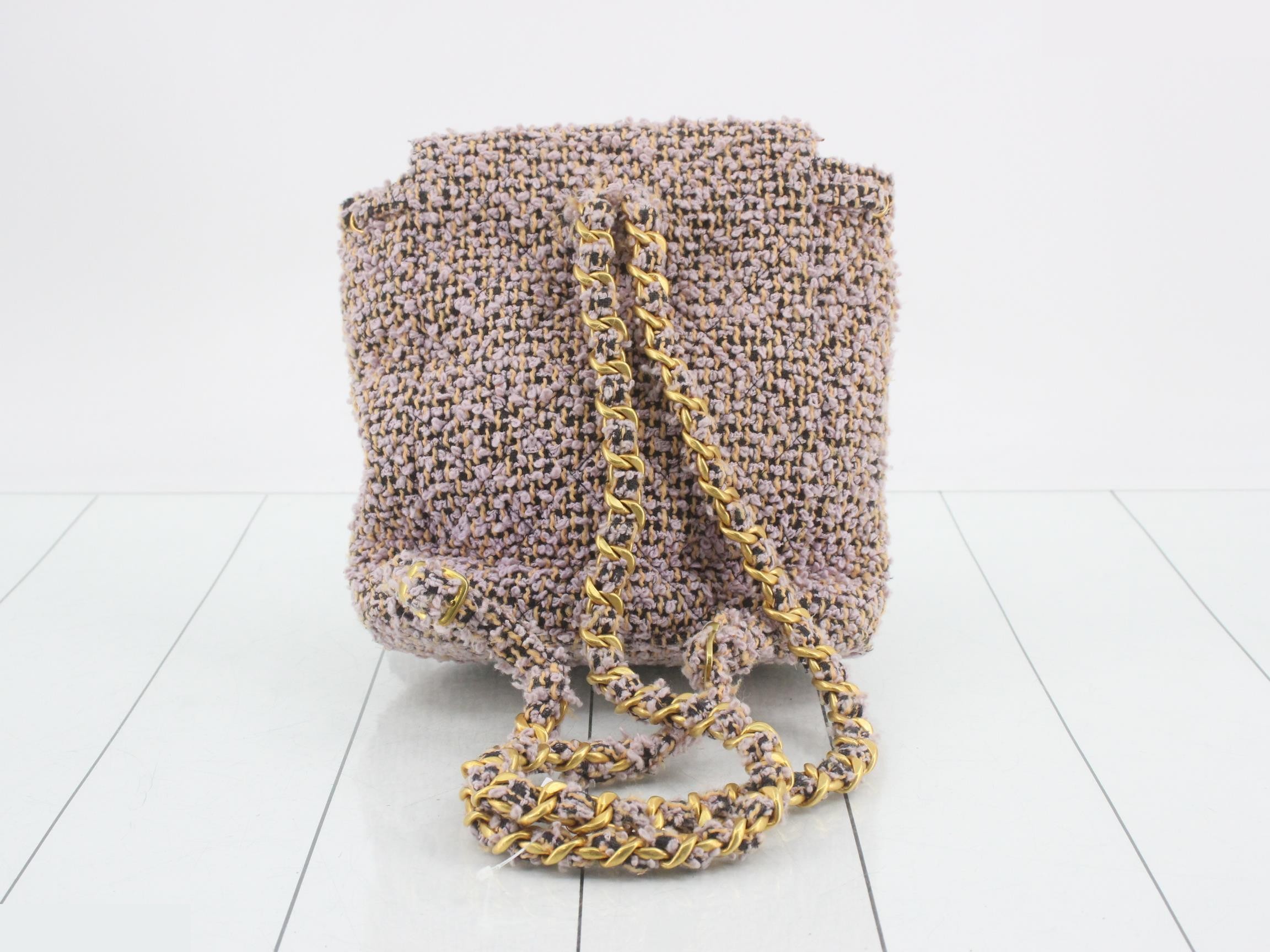 Tweed Turnlock Backpack — view 2