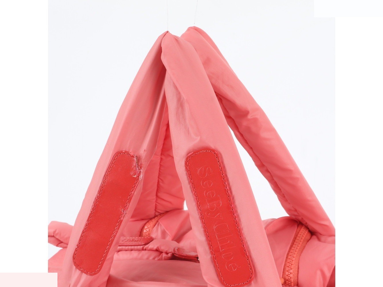 Joyrider Leather Nylon Tote Bag — view 2
