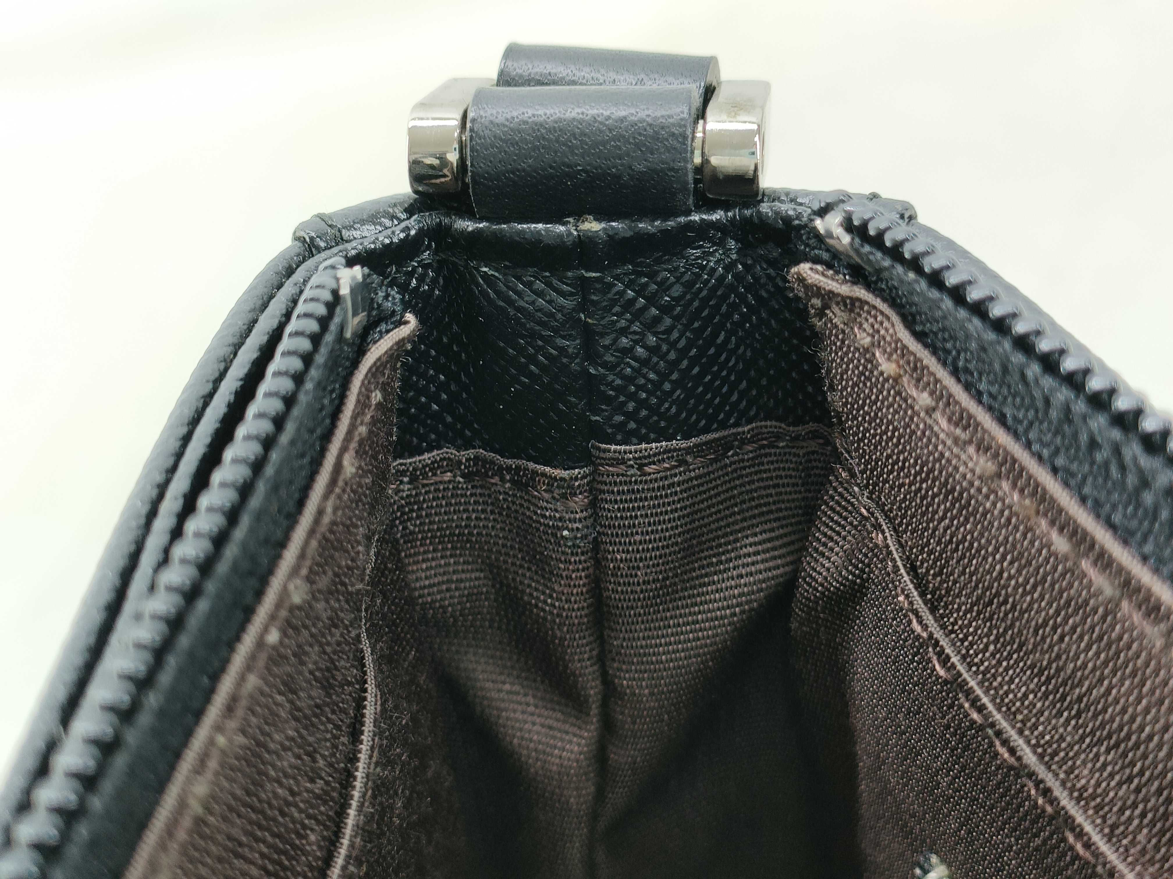 Leather Nova Check Shoulder Bag — view 12