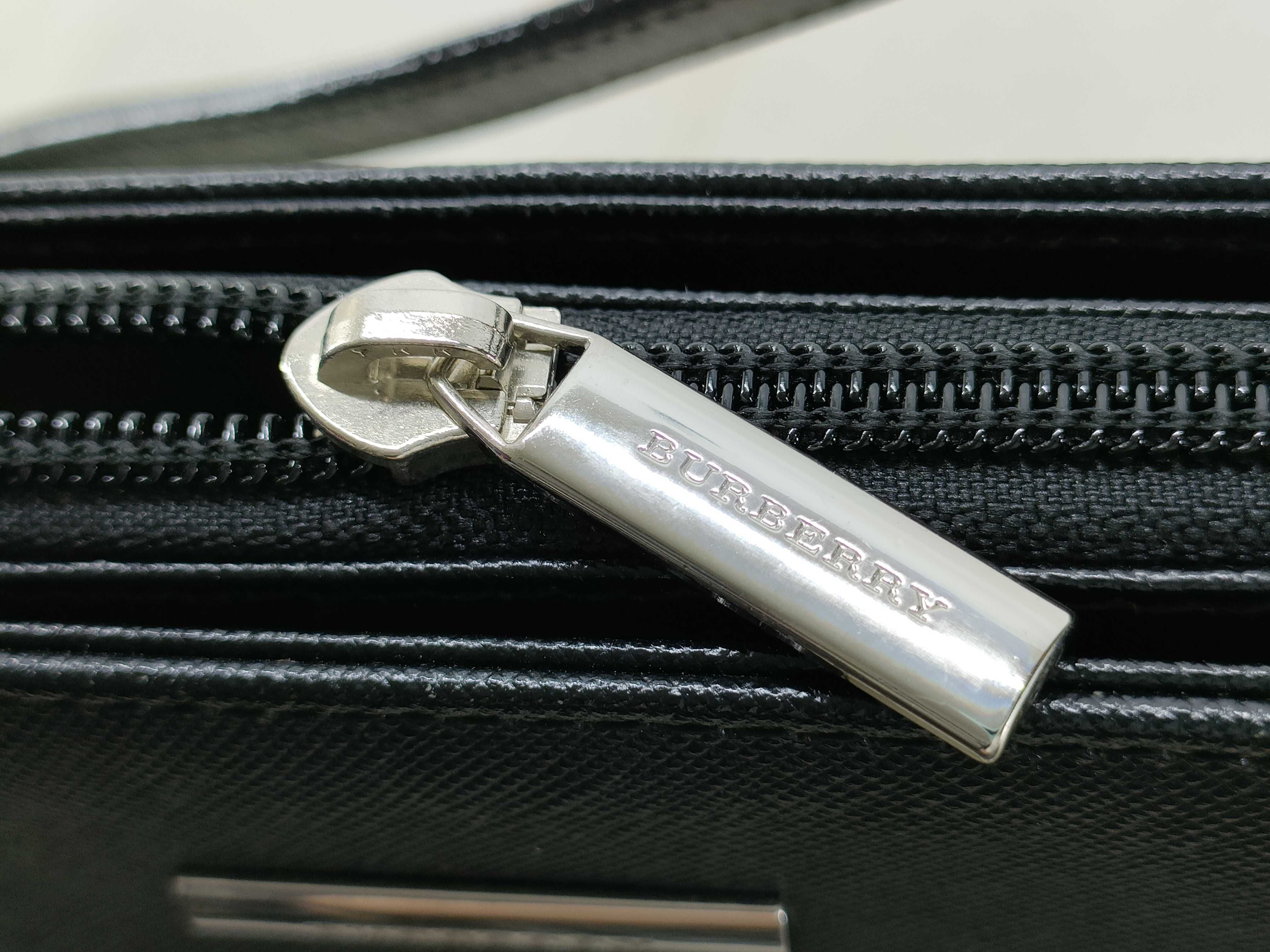 Leather Nova Check Shoulder Bag — view 13