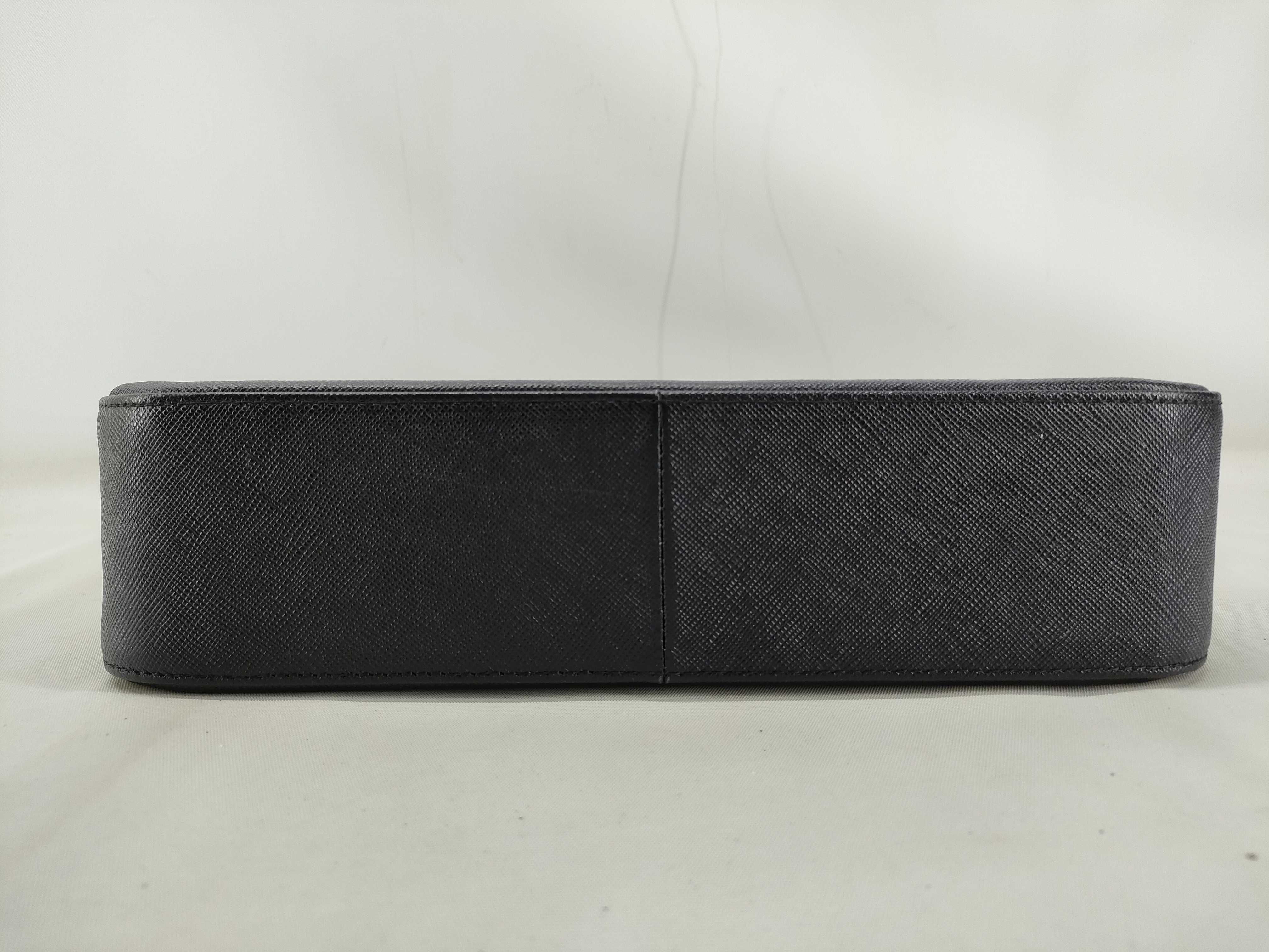 Leather Nova Check Shoulder Bag — view 3