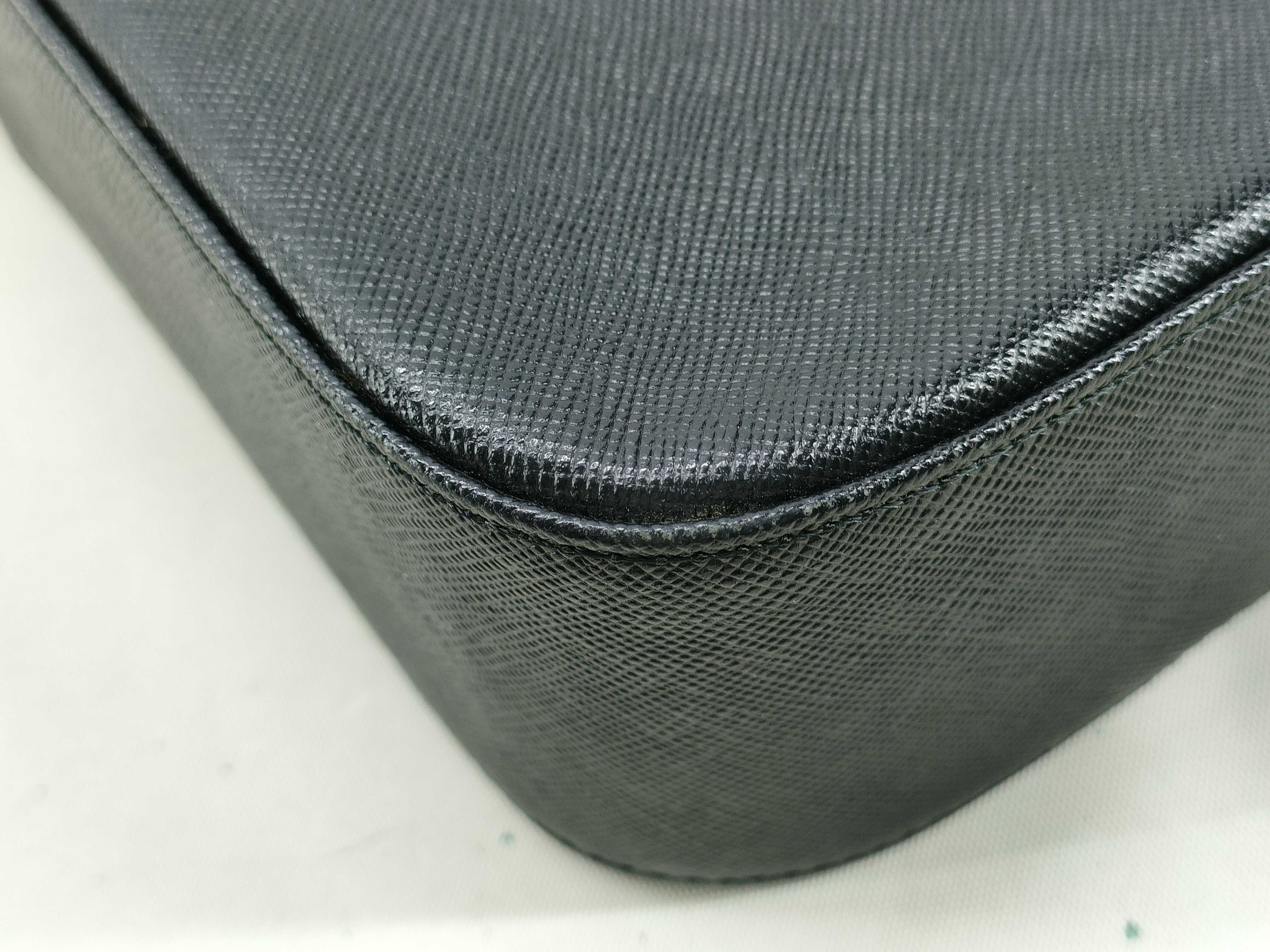 Leather Nova Check Shoulder Bag — view 7