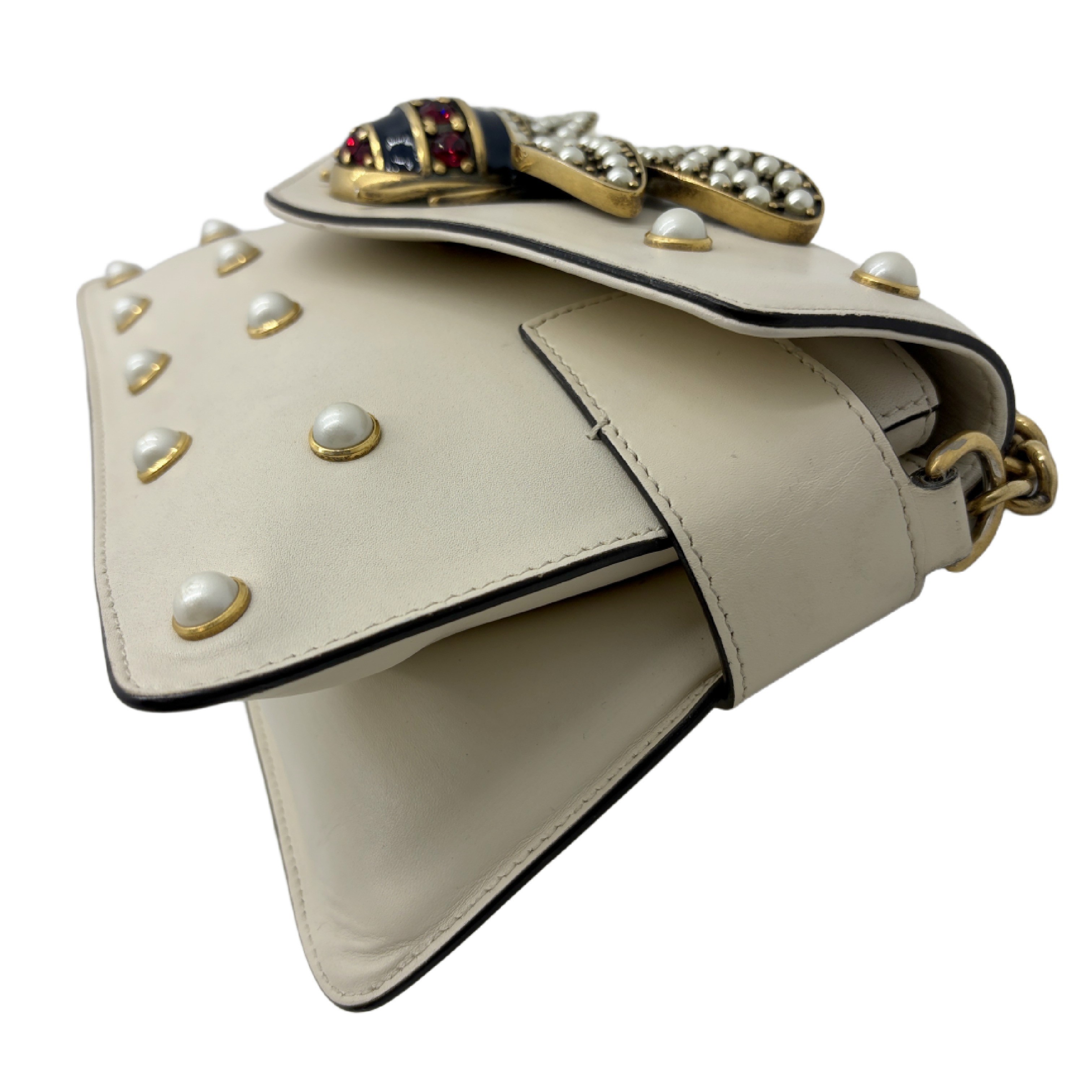 Queen Margaret Shoulder Bag Pearl — view 6