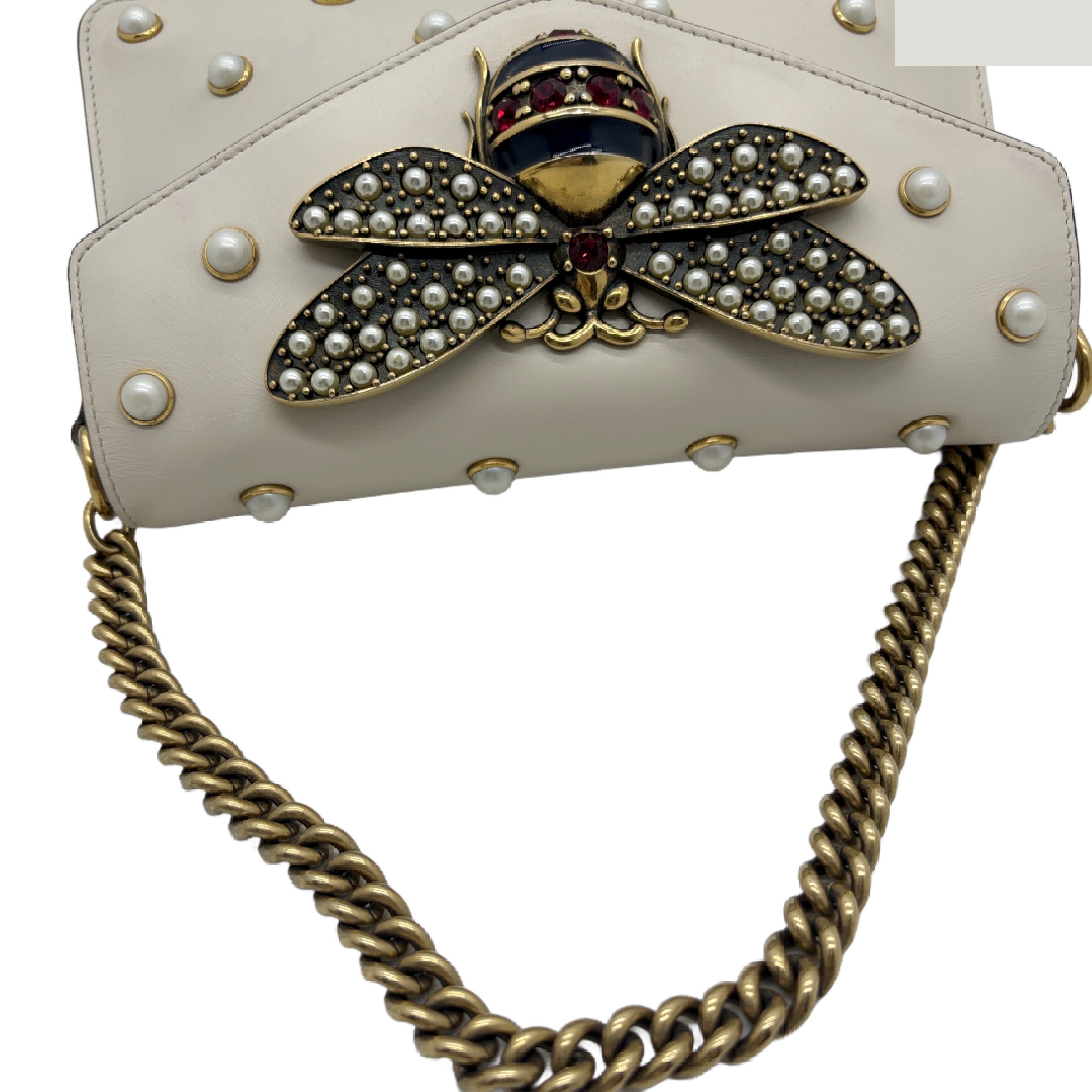 Queen Margaret Shoulder Bag Pearl — view 7