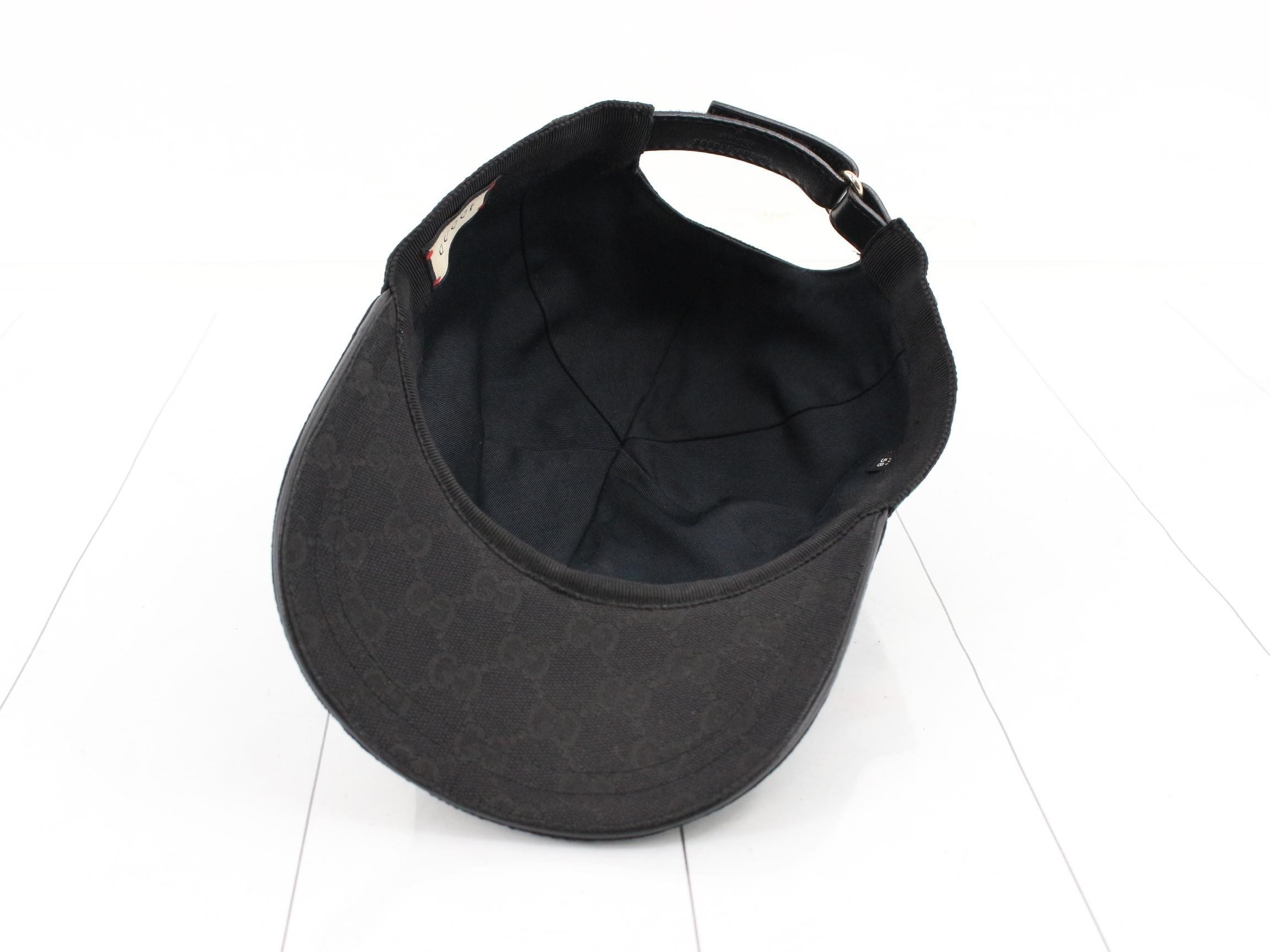 Black baseball cap — view 3