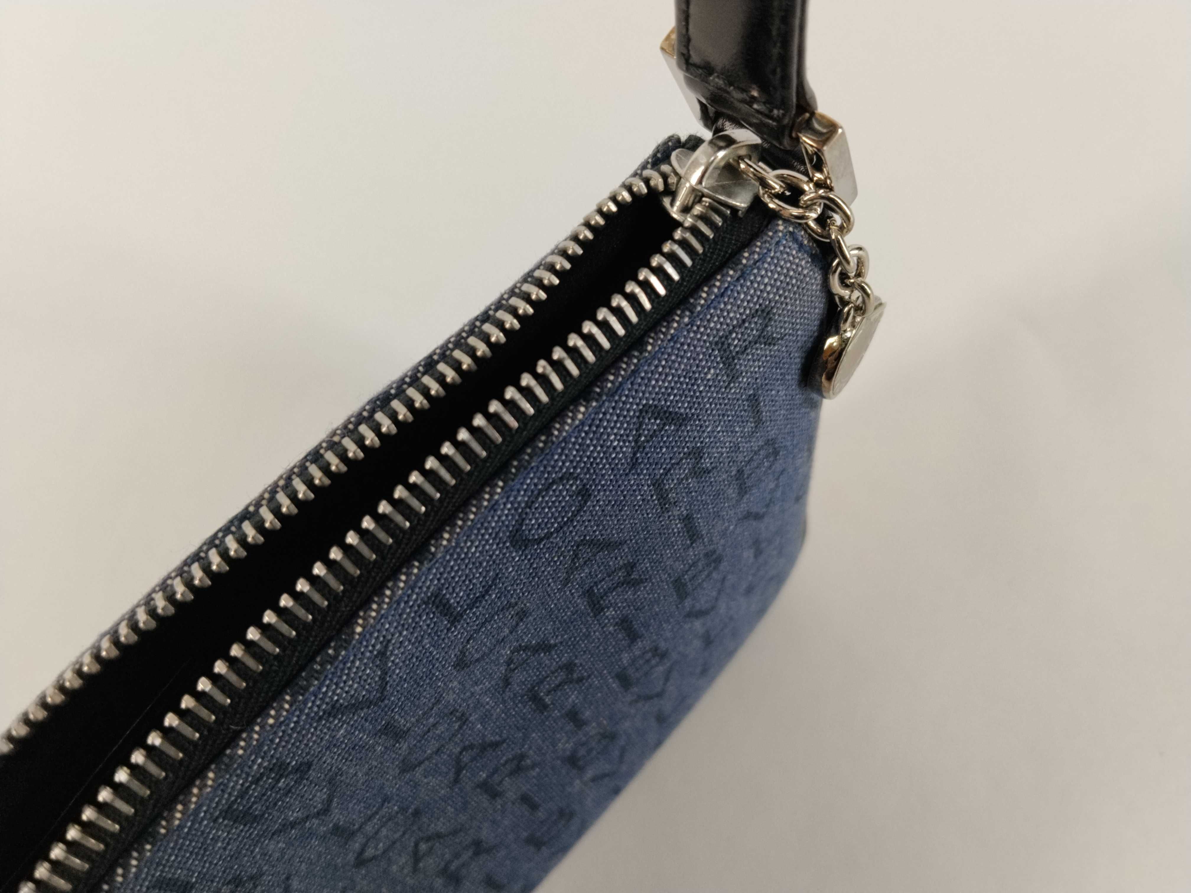 Logo Mania One-Shoulder Canvas Shoulder Bag — view 8