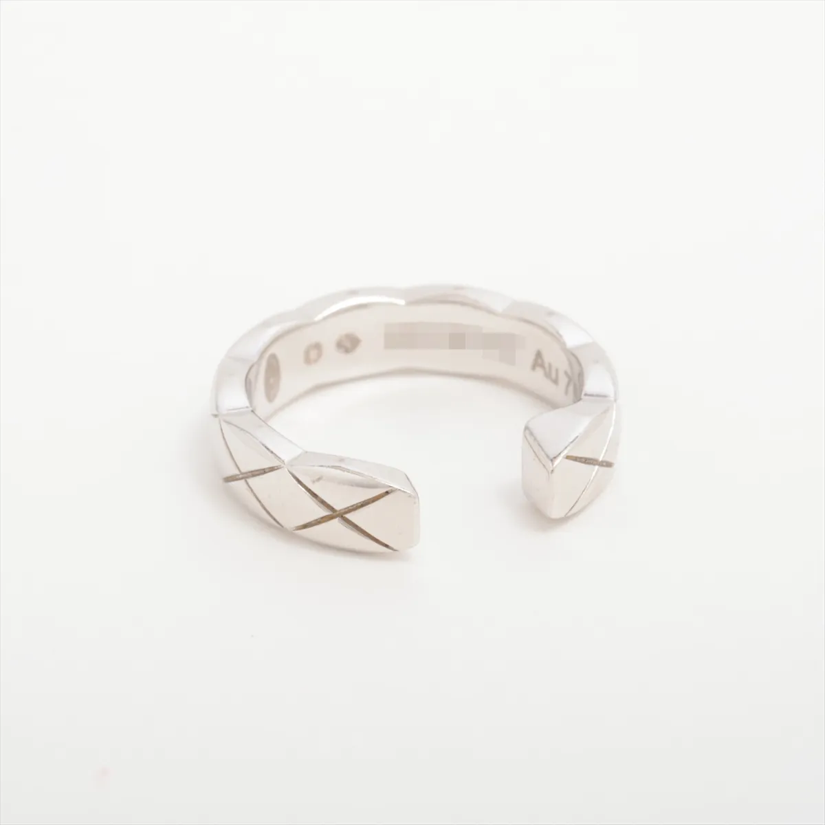 Coco Crush Diamond Ear Cuff, 750 (WG), 2.6g, DV5707, dents, J12154 — view 2