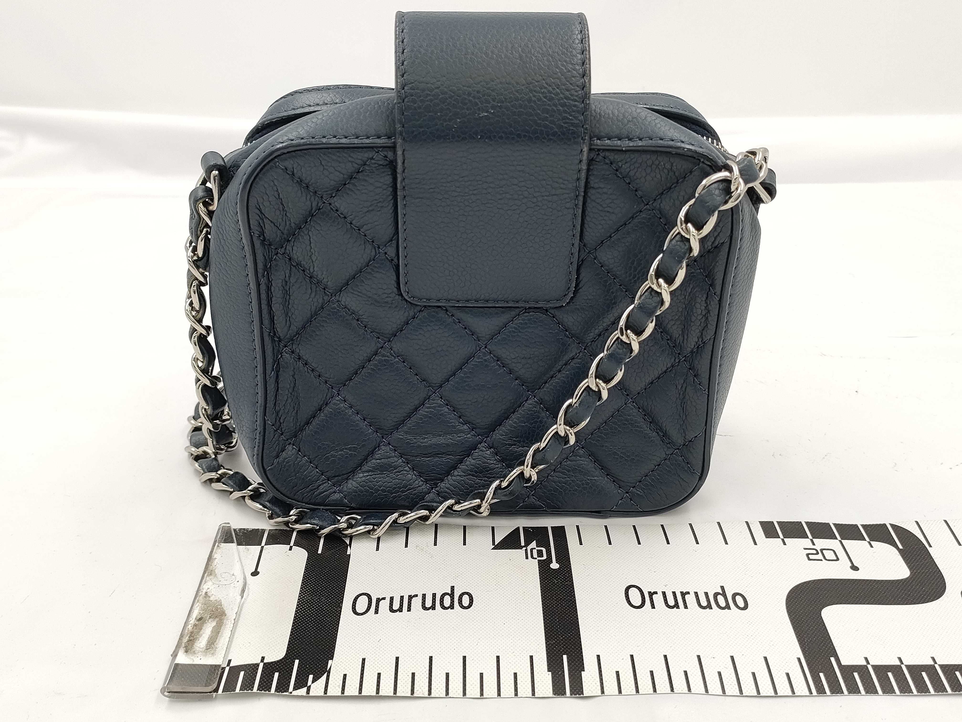 navy shoulder bag — view 2