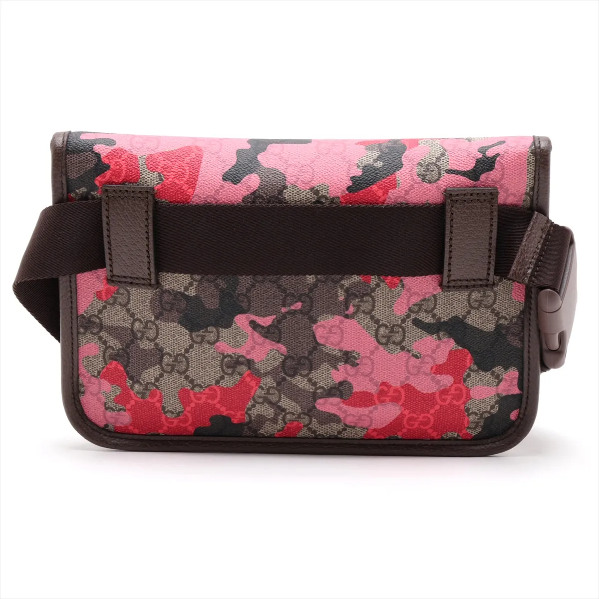 GG Camouflage 752597 PVC x Leather Body Bag, Multicolor — view 2