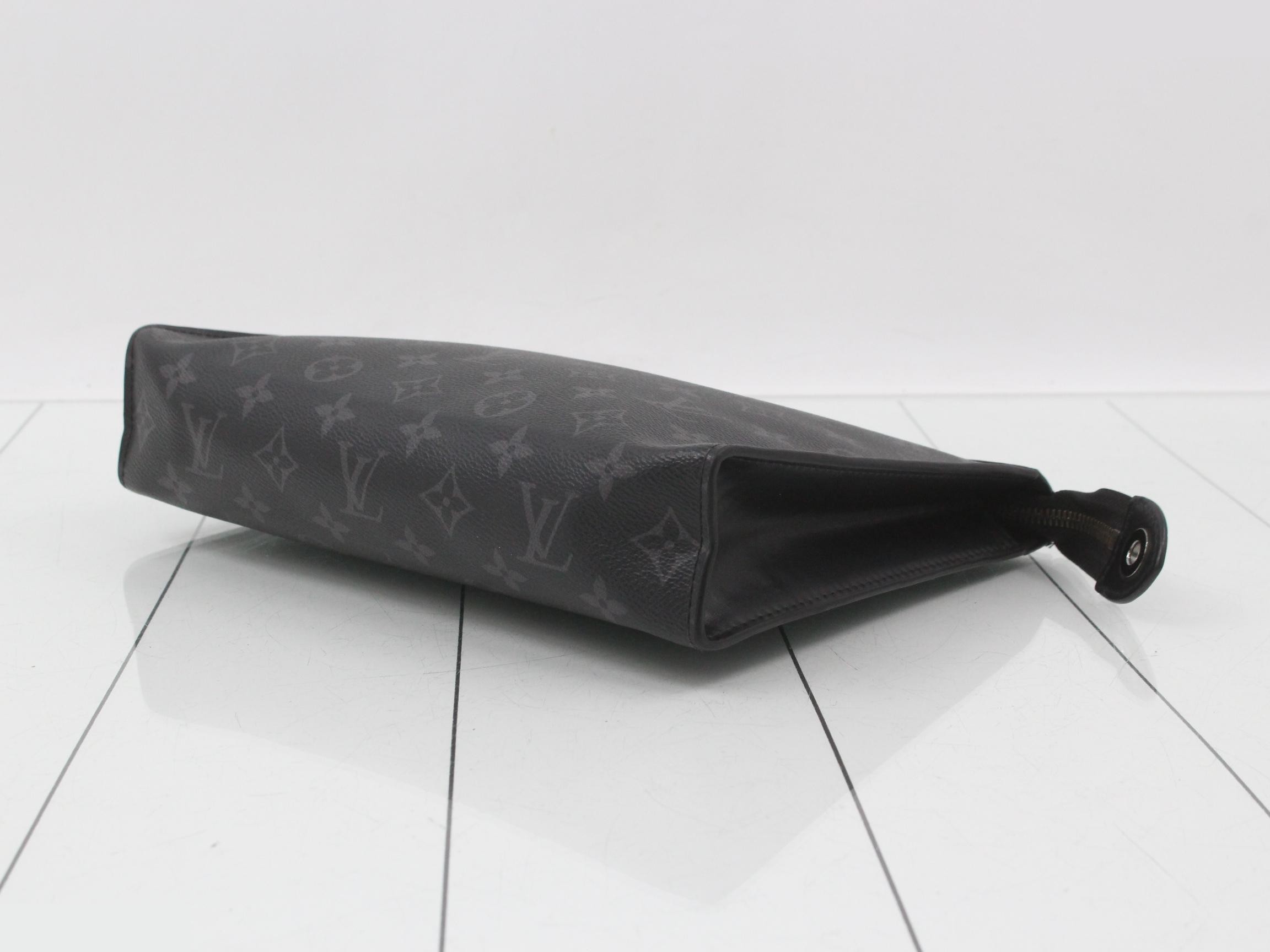 Monogram Eclipse Pochette Voyage MM Clutch Bag — view 6