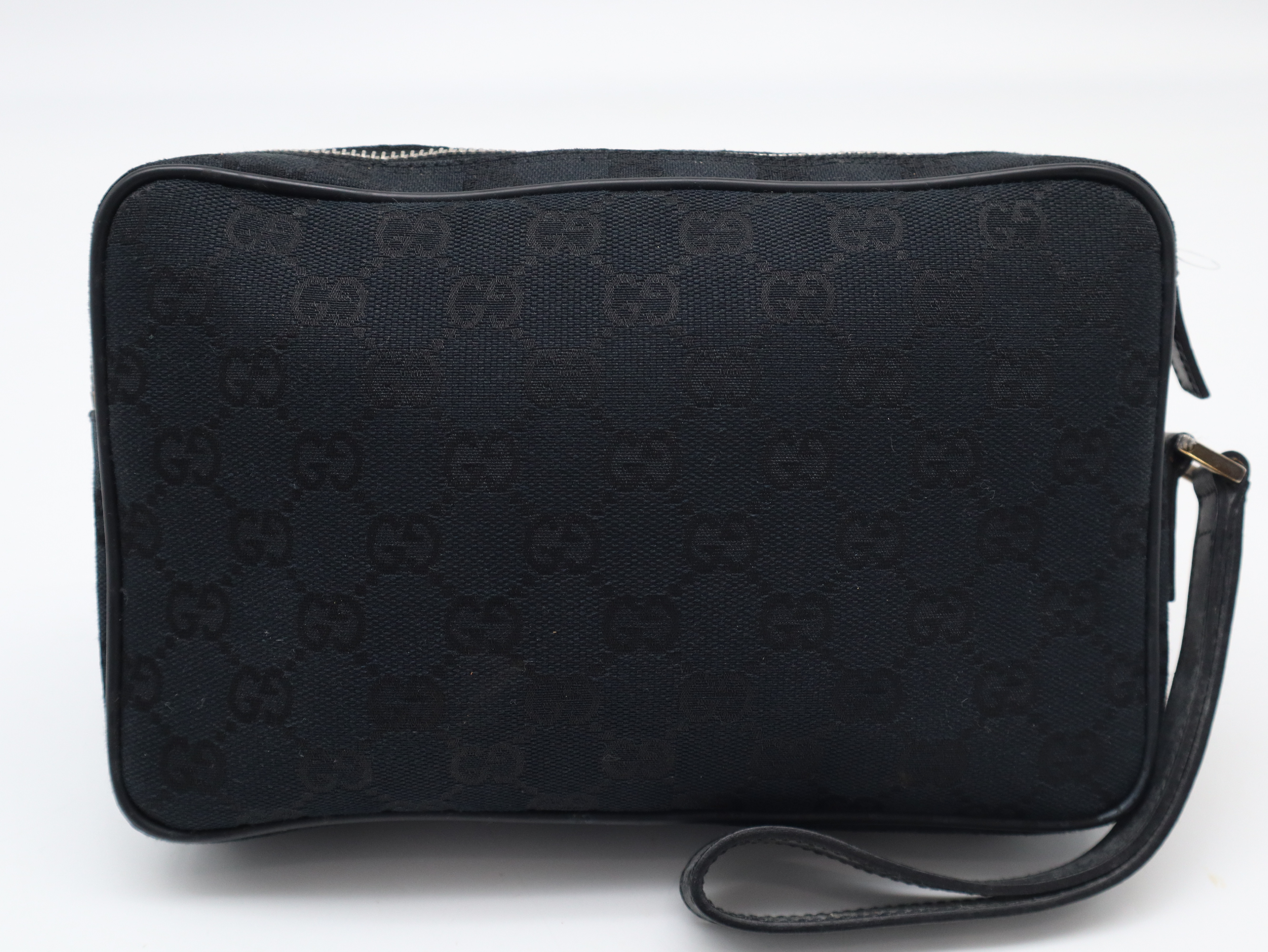 018.1635 GG Canvas Second Bag, Black Second Bag — view 2