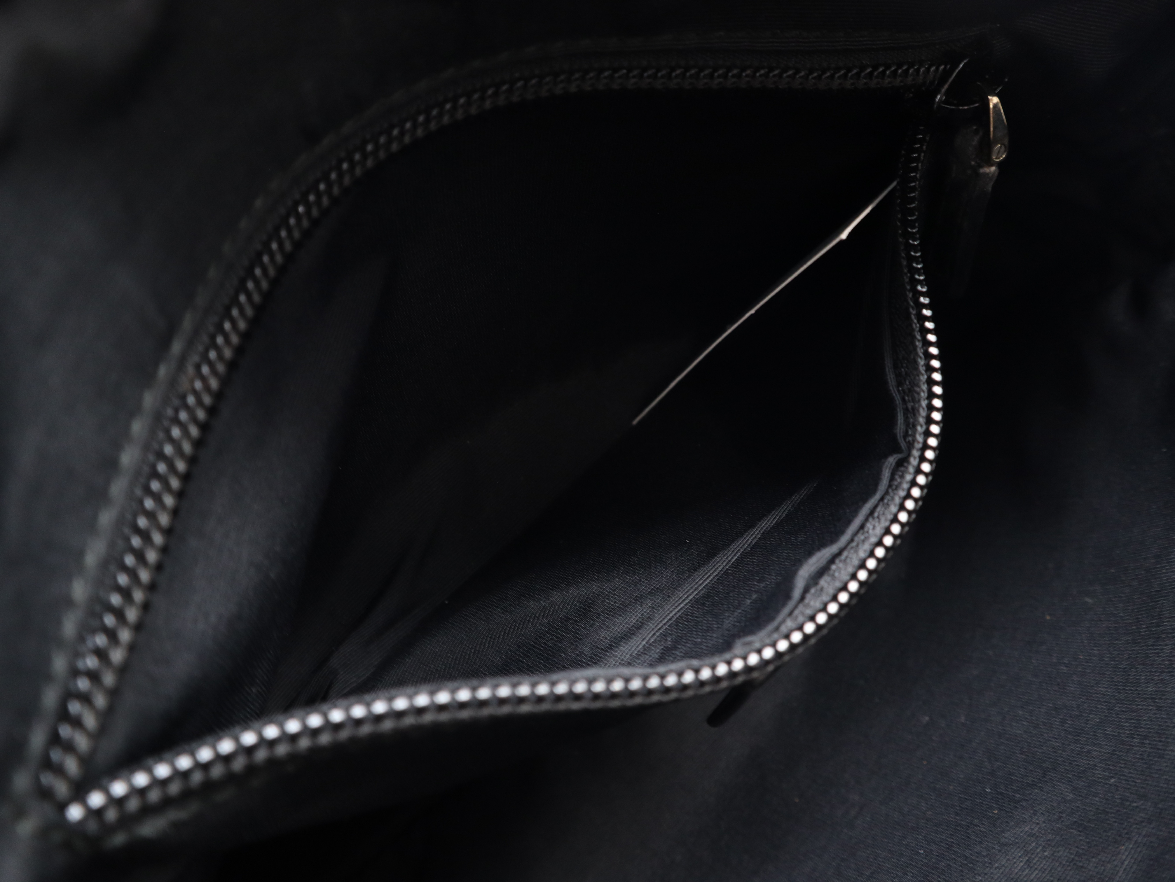 018.1635 GG Canvas Second Bag, Black Second Bag — view 9