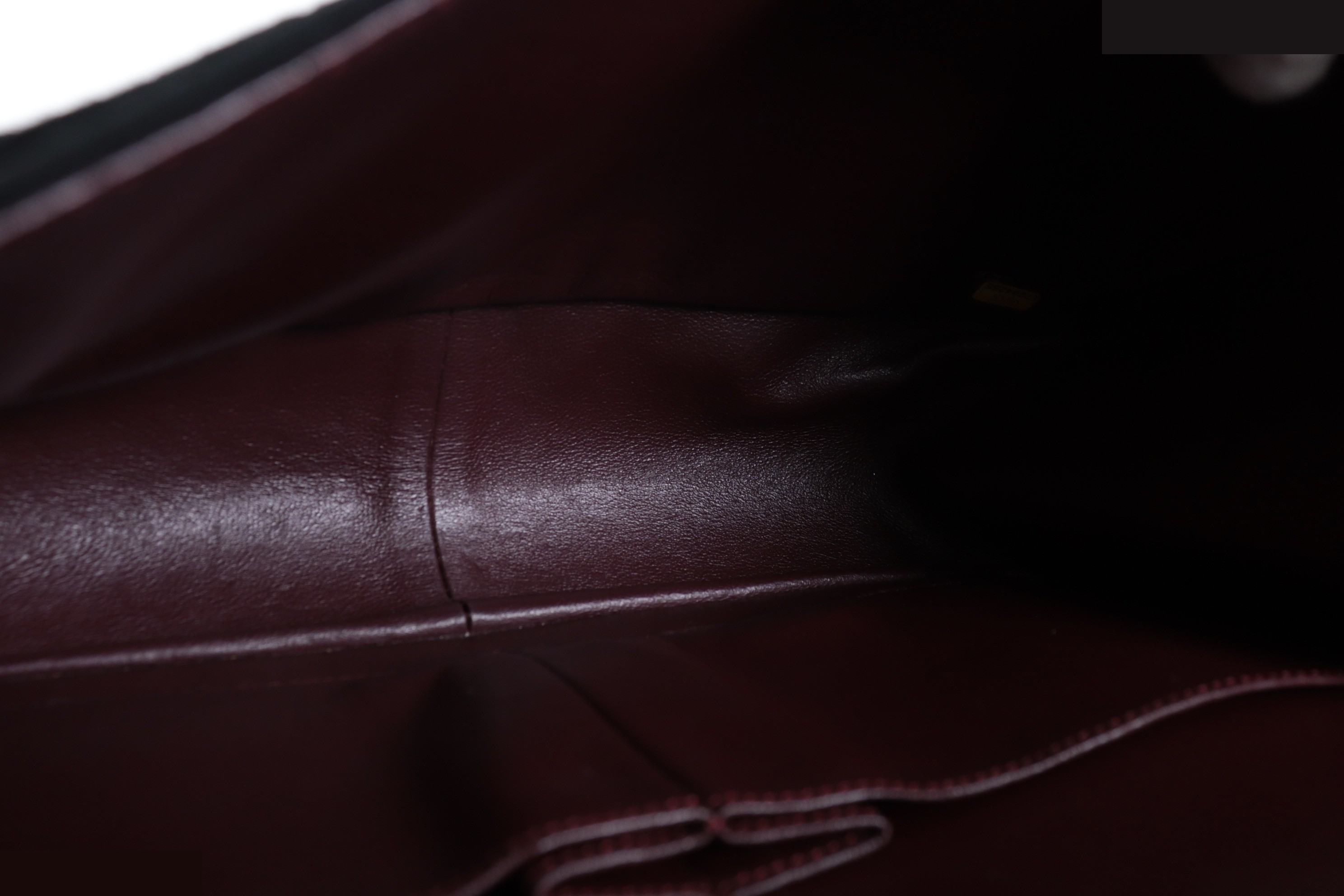 Double flap 27 cotton 2.55 chain shoulder bag, serial number 17 — view 9