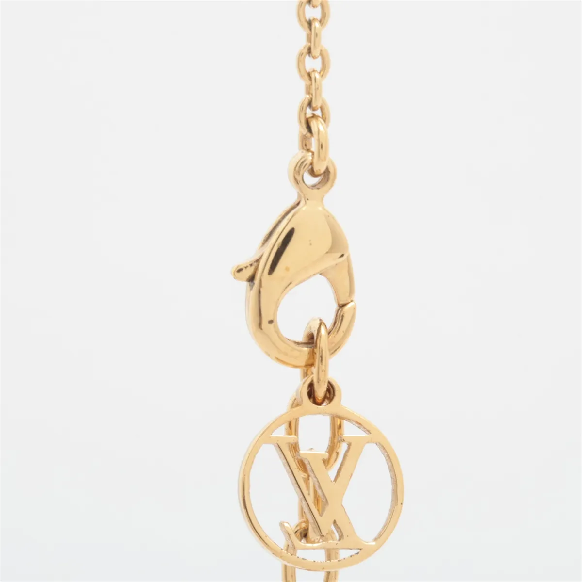 M00783 Collier Lulugram GK2282 Necklace, GP x Rhinestone, Gold. Shows signs of wear including — view 3