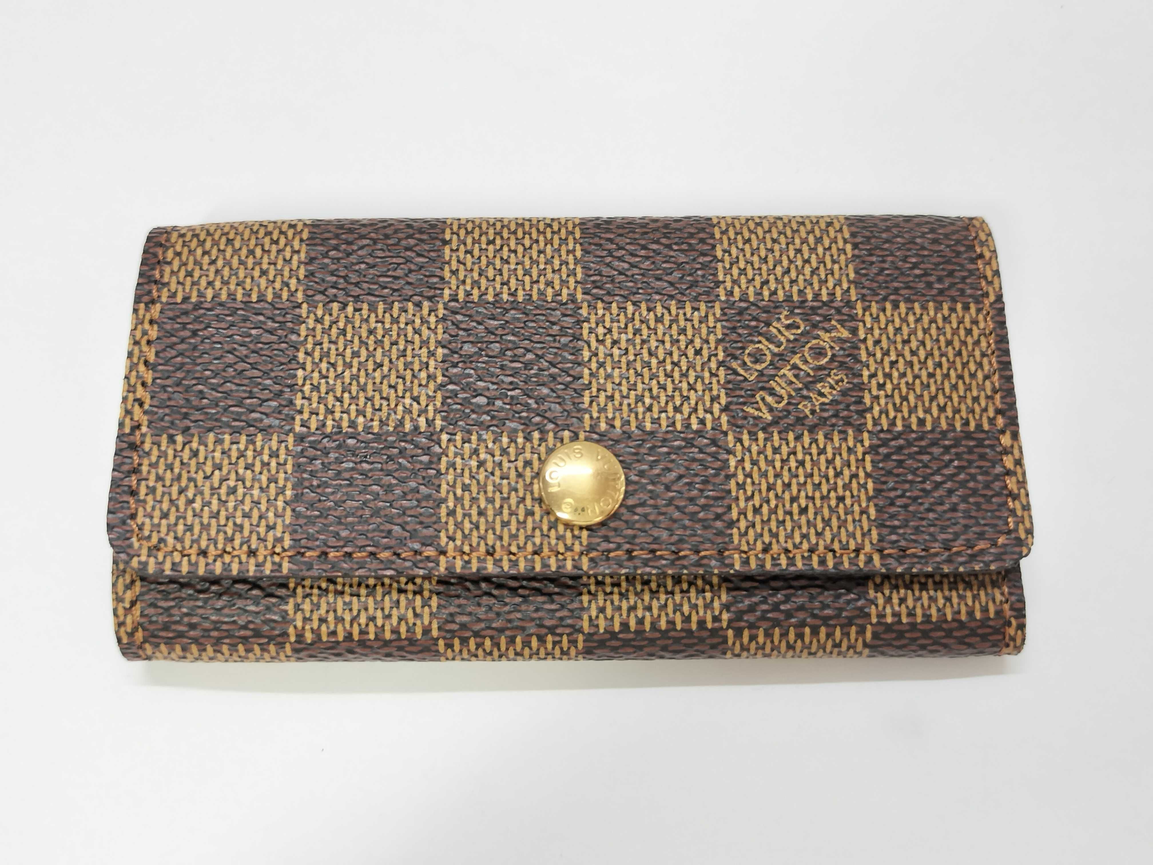 Damier N62631 Multicles 4 Key Case