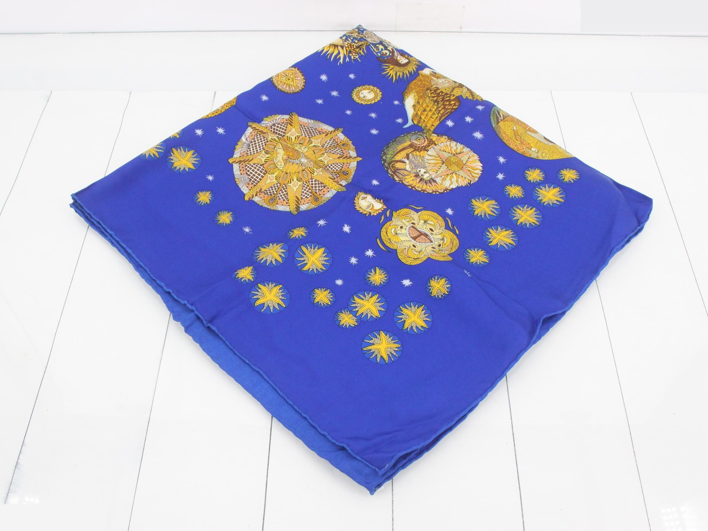 Carre 90 Sun King Silk Scarf — view 2