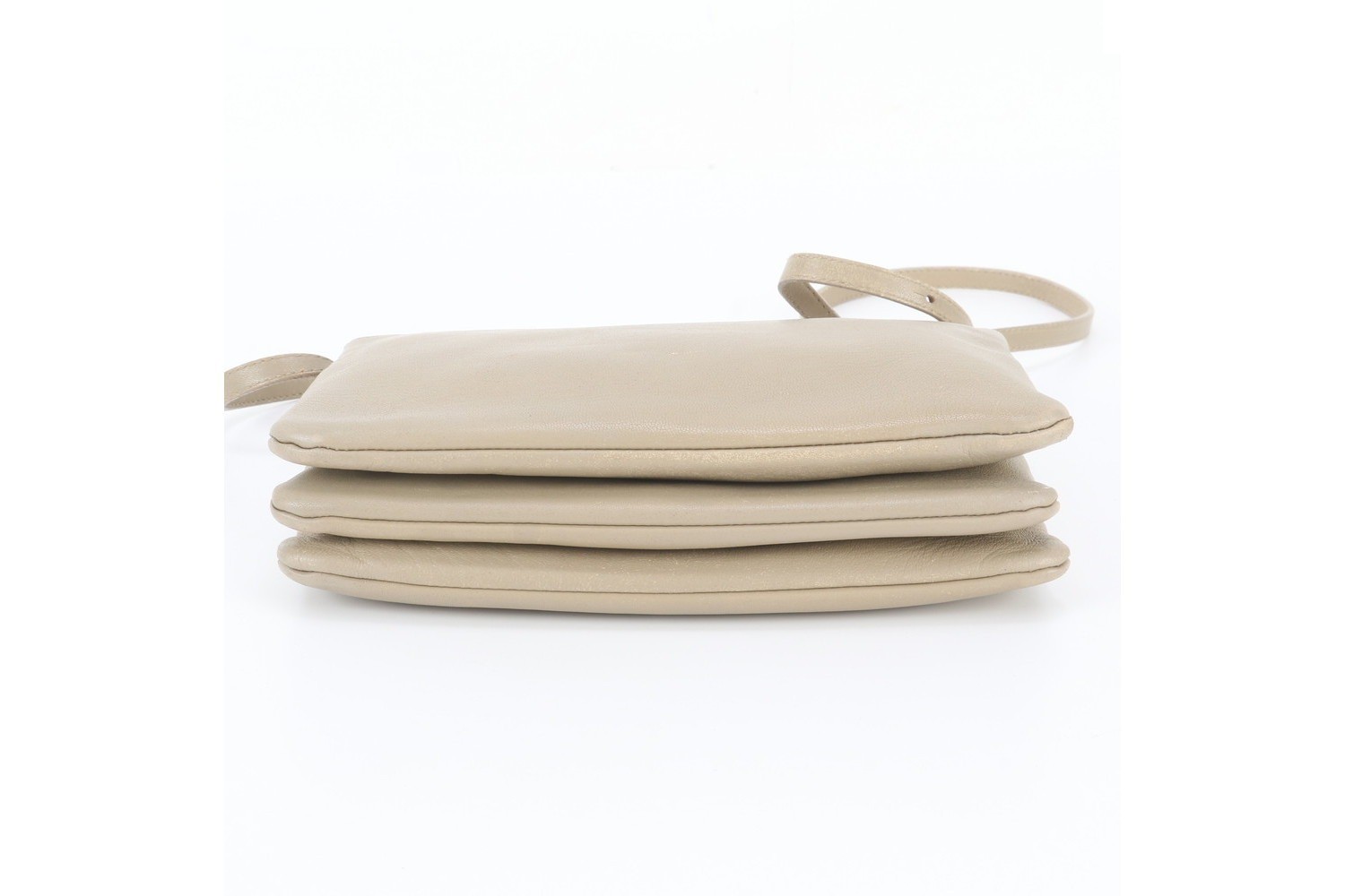 Trio Leather Shoulder Bag, Crossbody Bag — view 6