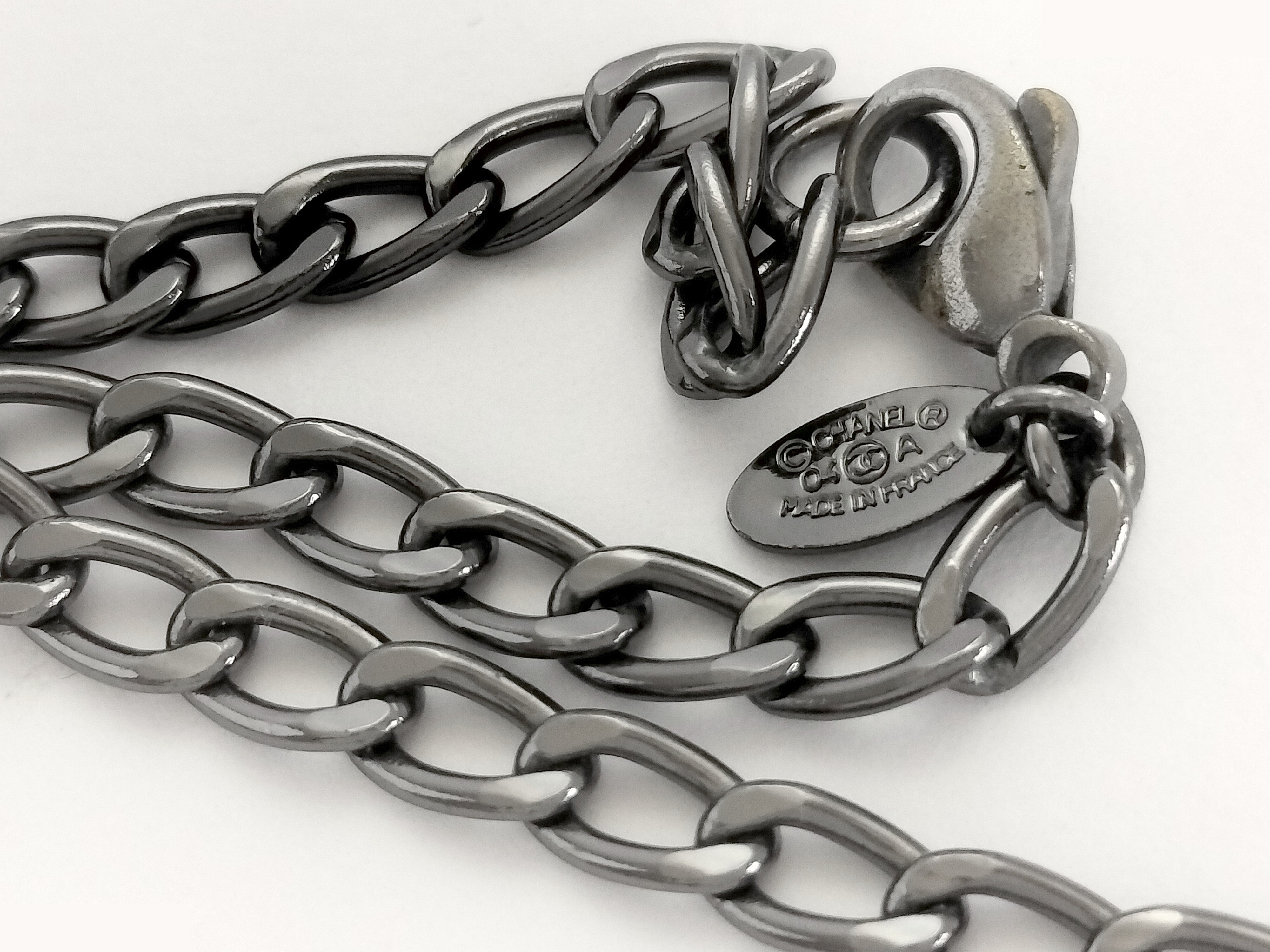 Coco Pink Silver Necklace Chain (approx. 42cm) — view 3