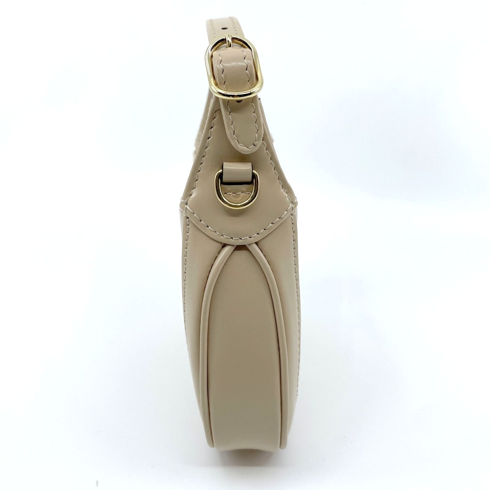 Jackie 1961 Super Mini Bag, Leather, 2-Way, Beige — view 4
