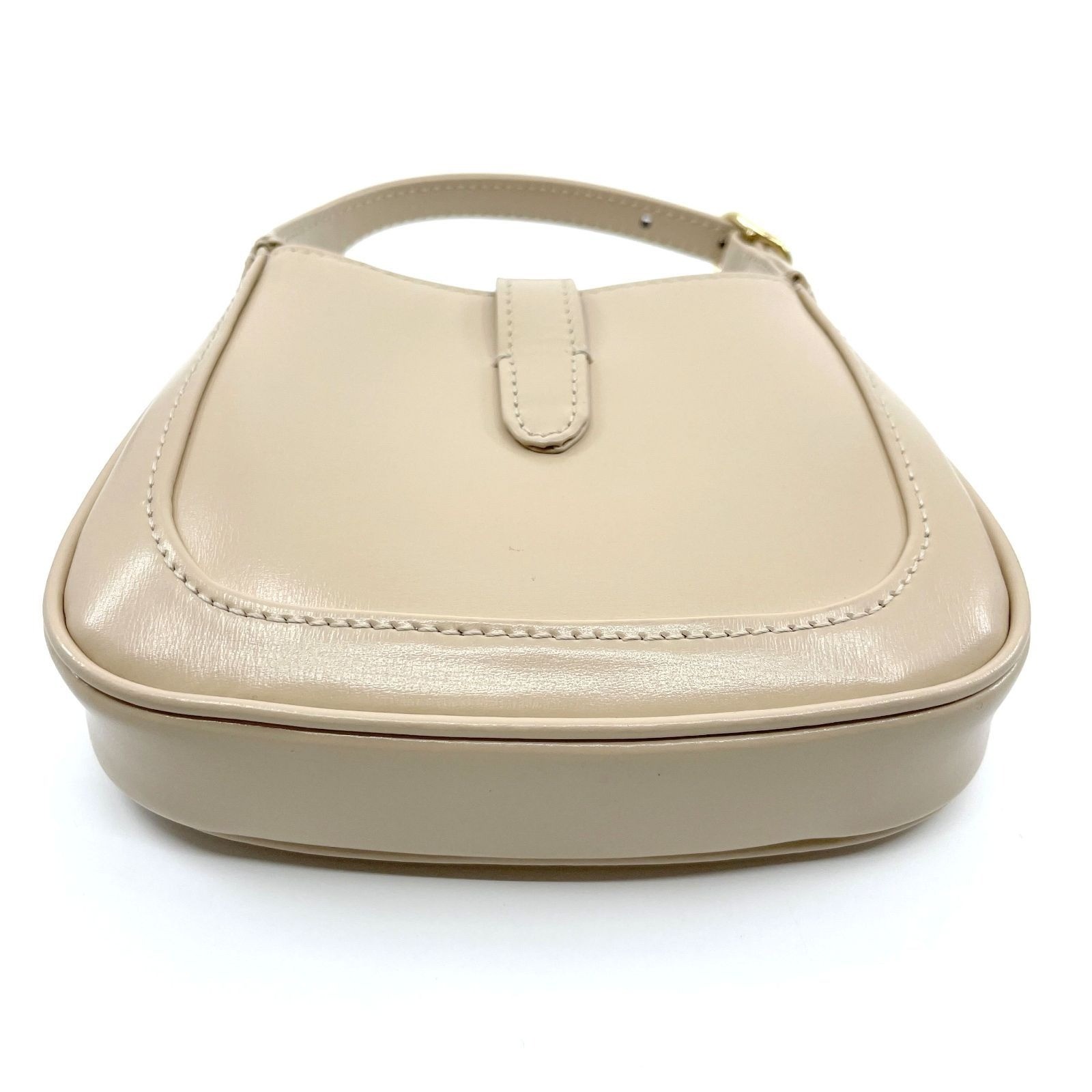 Jackie 1961 Super Mini Bag, Leather, 2-Way, Beige — view 5