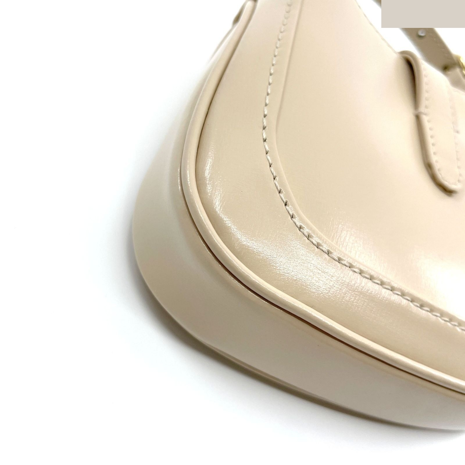 Jackie 1961 Super Mini Bag, Leather, 2-Way, Beige — view 7
