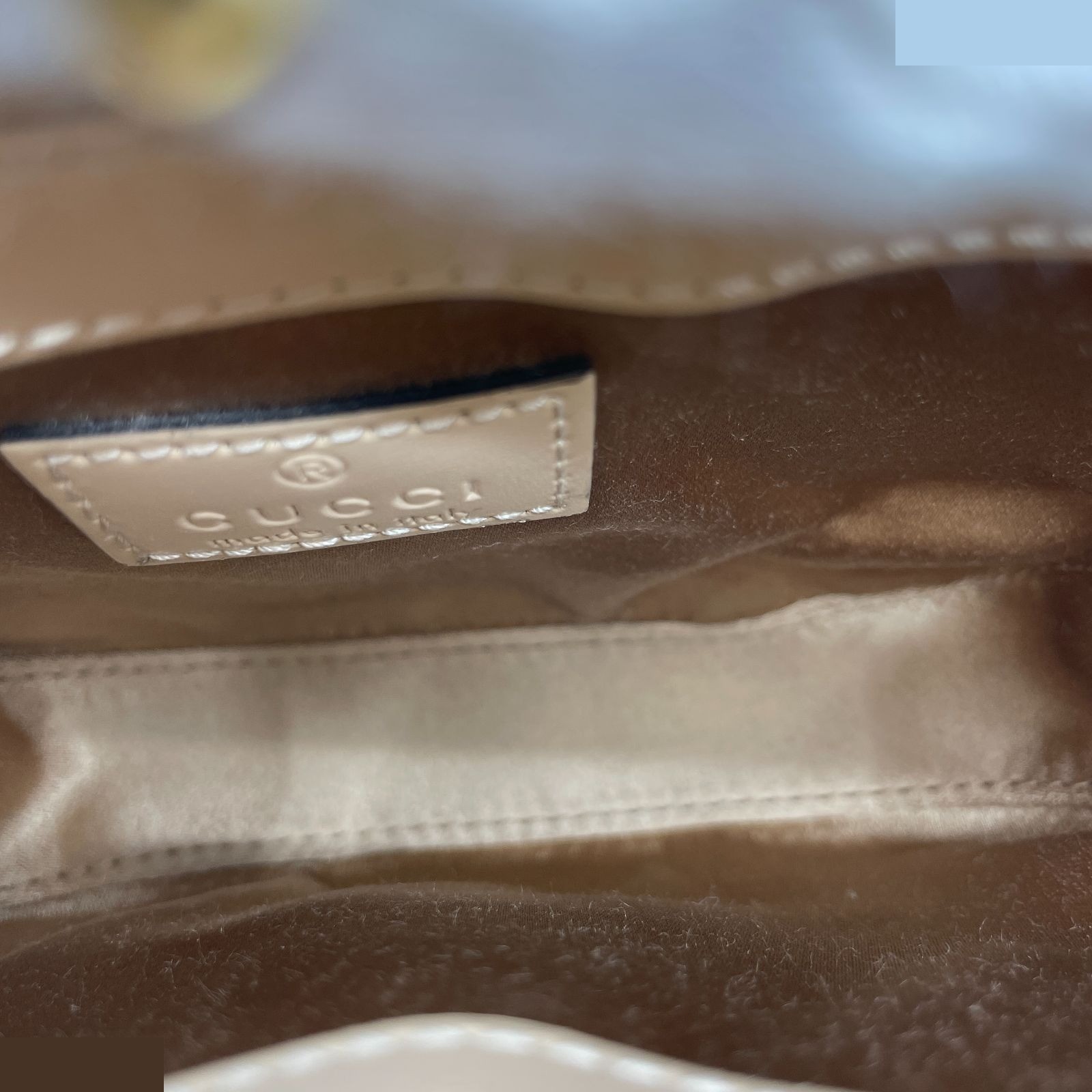 Jackie 1961 Super Mini Bag, Leather, 2-Way, Beige — view 10