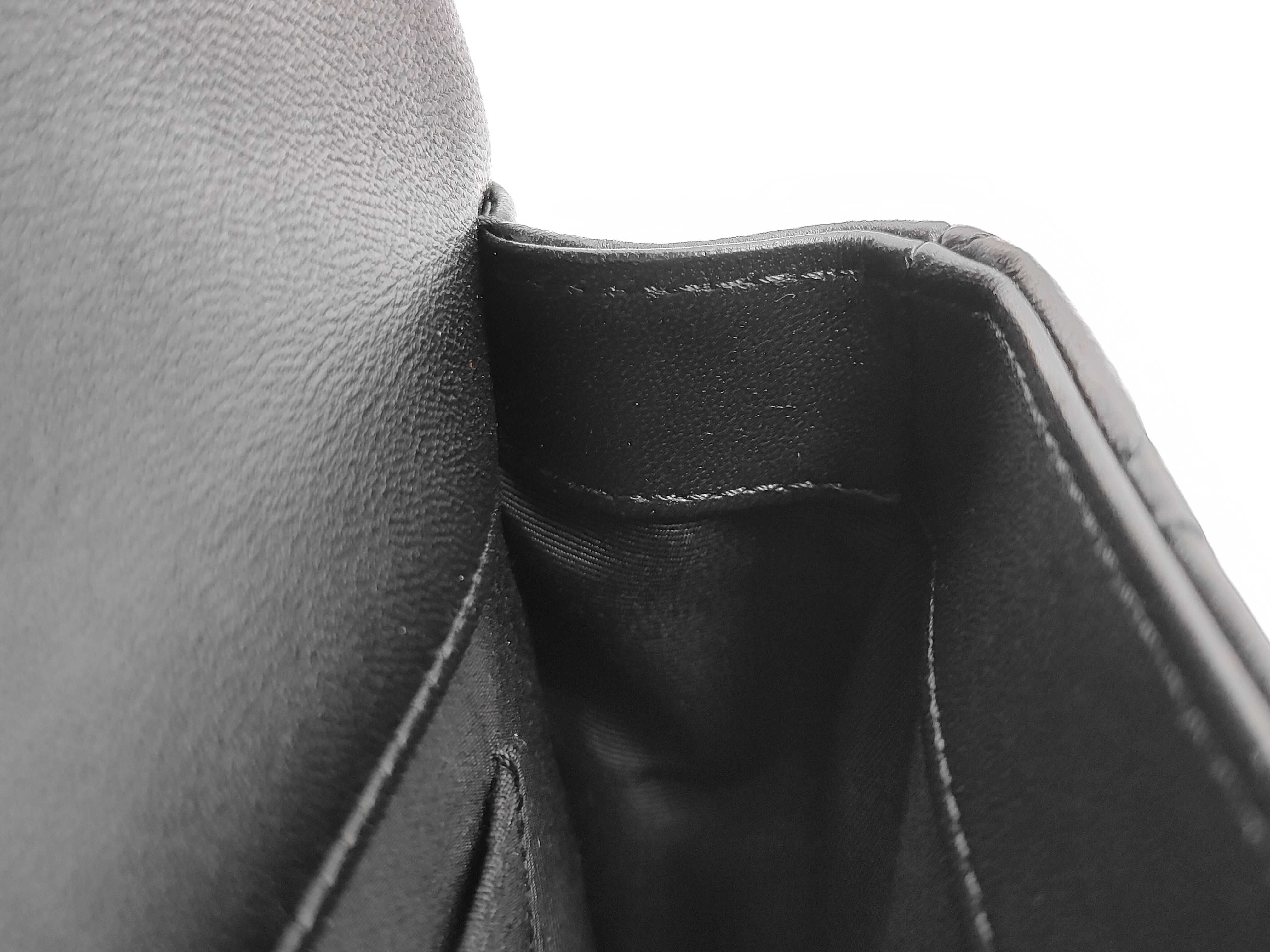 Matelassé Small Flap Shoulder Bag, Black, Serial Number 29 — view 8