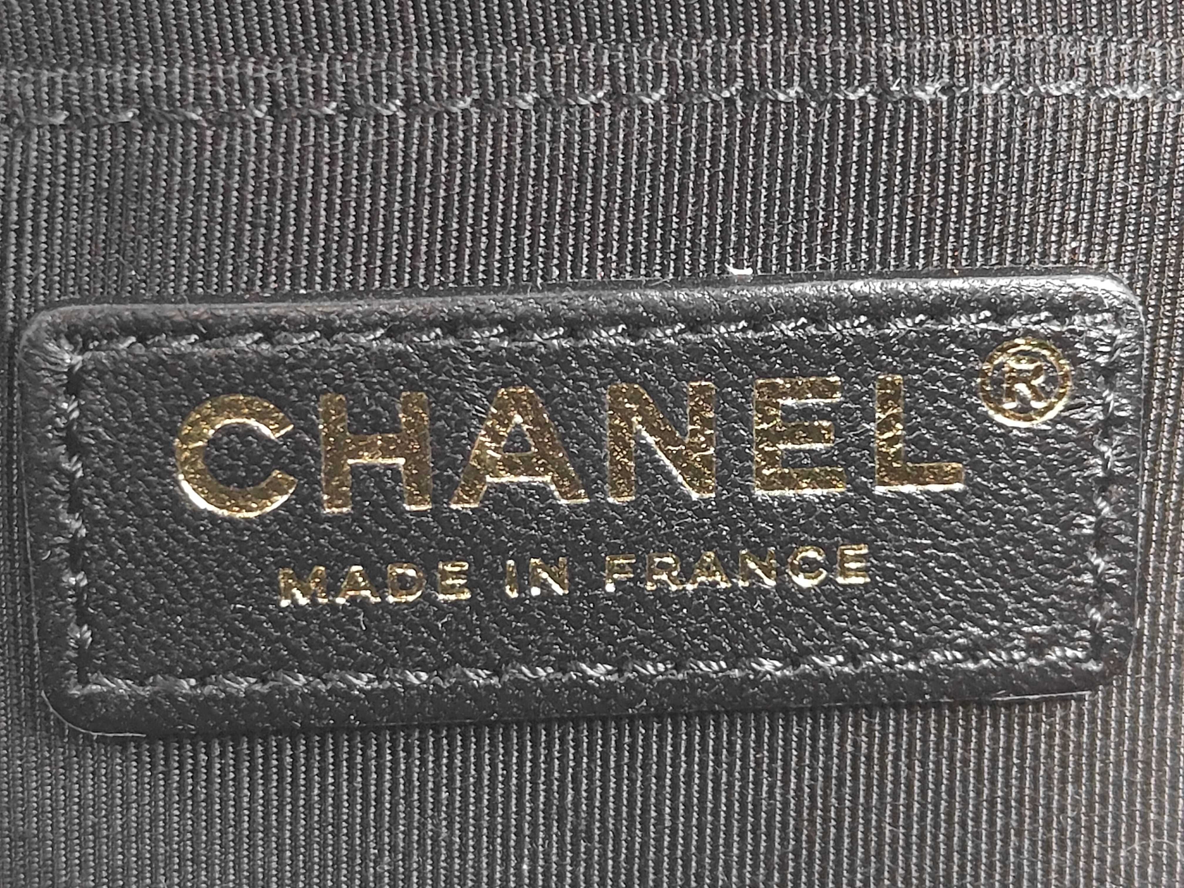 Matelassé Small Flap Shoulder Bag, Black, Serial Number 29 — view 10